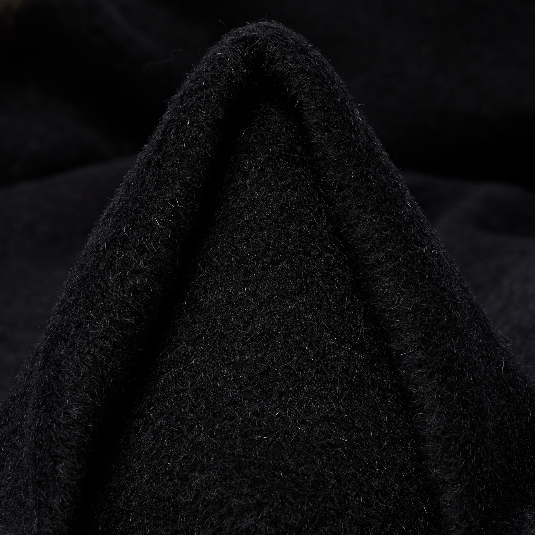 Lana Pregiata, Alpaca, Lana Vergine, Jet Black (C0003722)