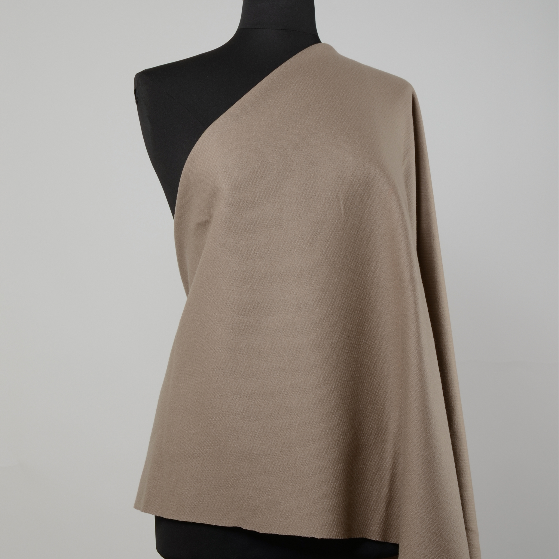 Twill, Schurwolle, Gekochte Wolle, Mushroom