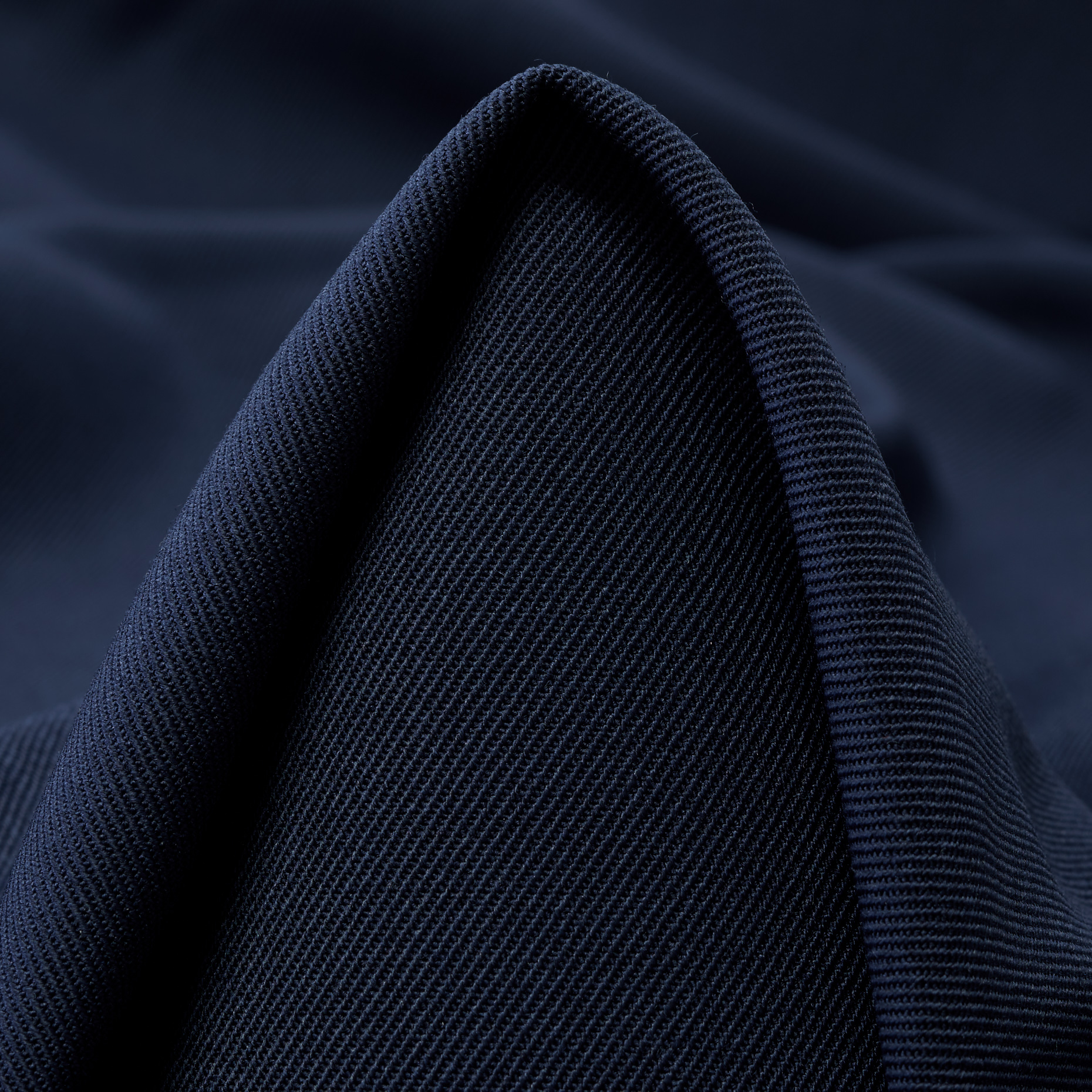 Twill, Wełna, Stretch, Blue Opal