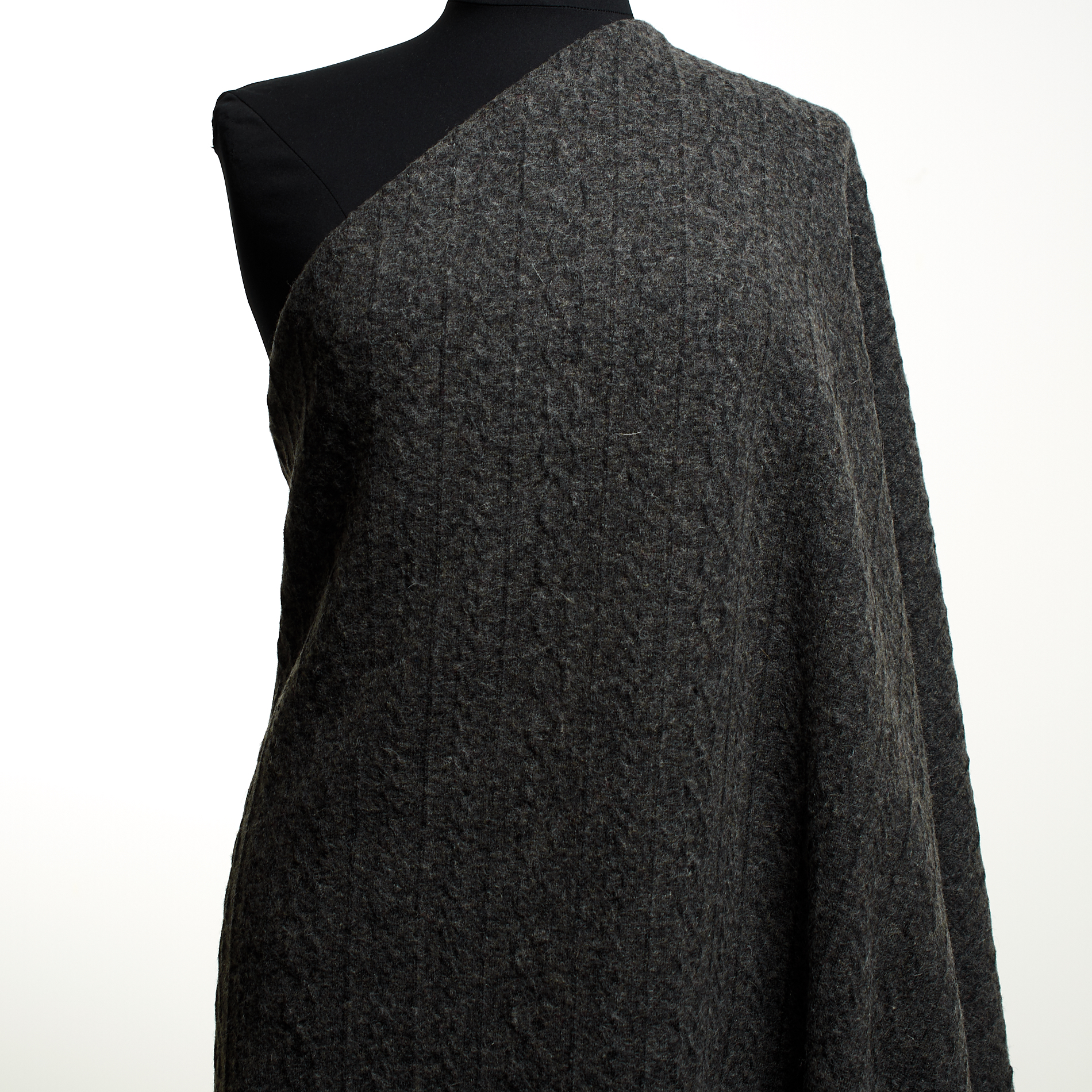 Jersey, Wool, Blackened Sand