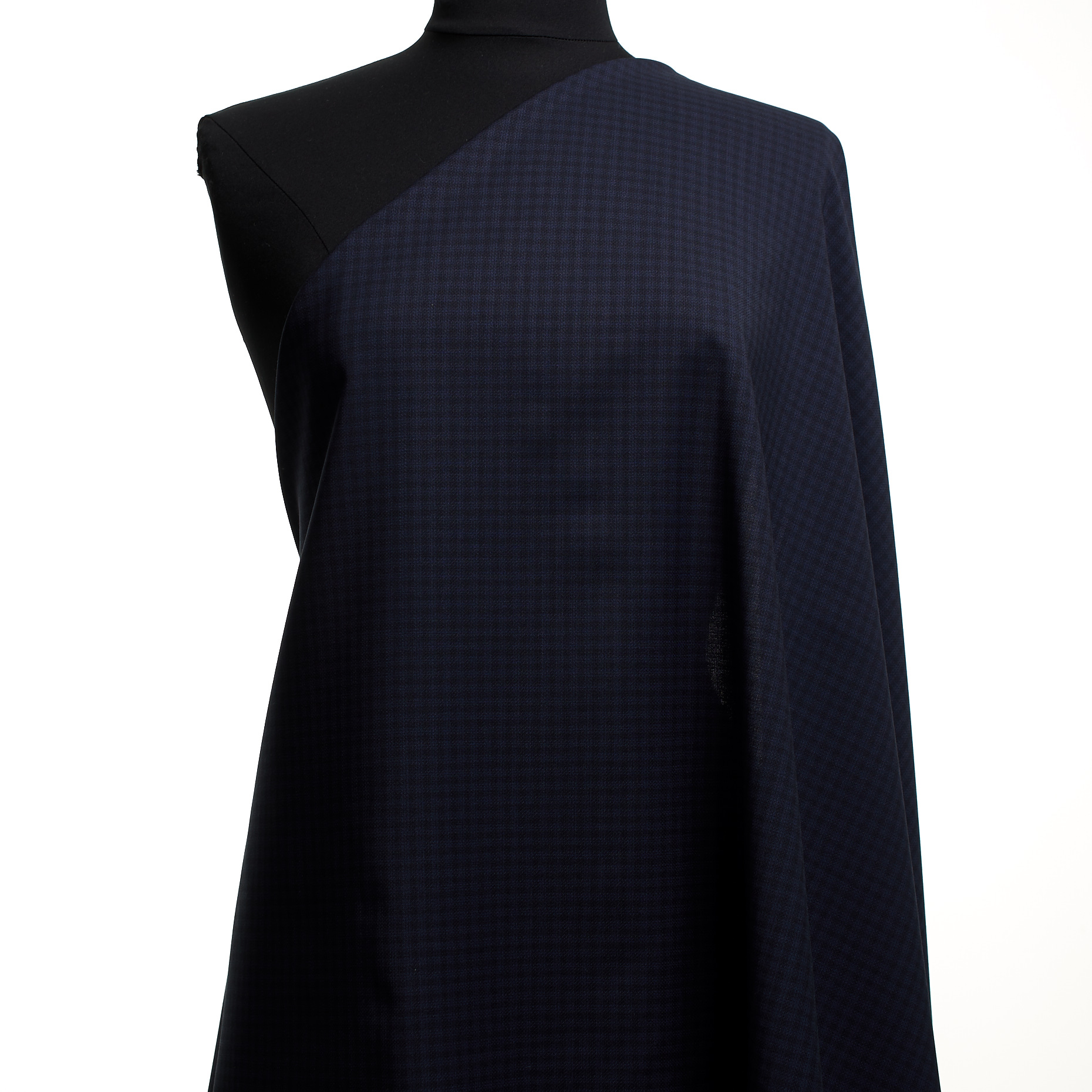 Cool Wool, Virgin Wool, Check, Nightshadow Blue
