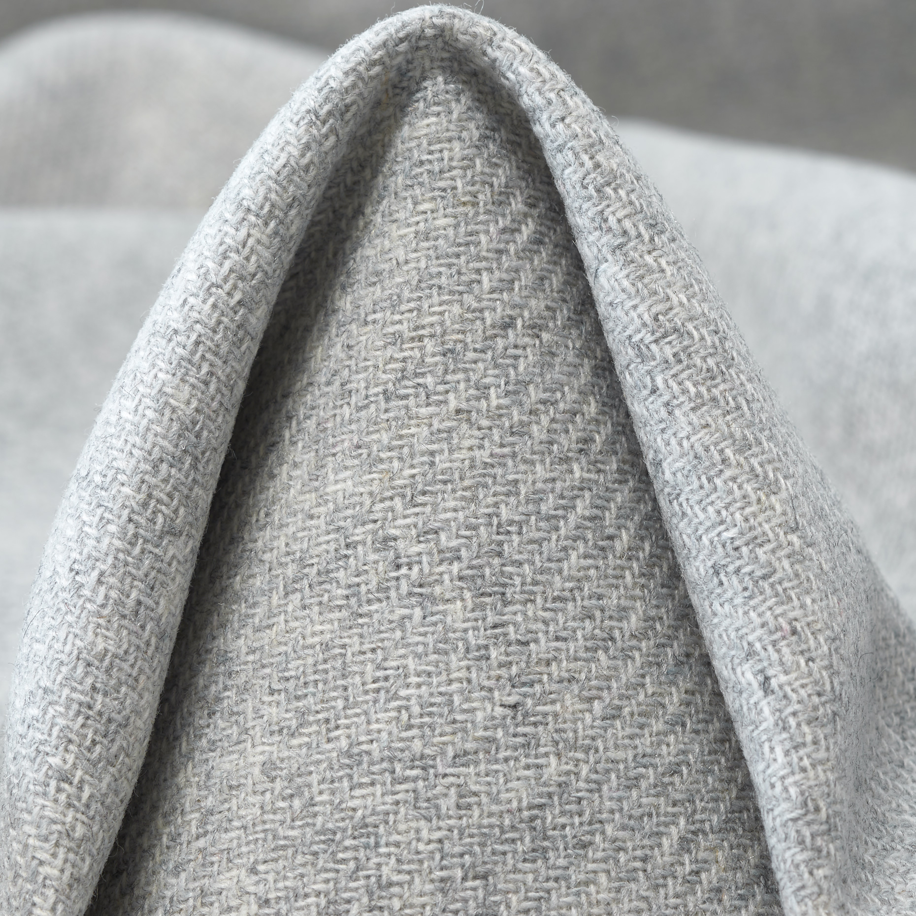 DOUBLE, BOILED WOOL, MELANGE, LUNAR ROCK (F000047653)
