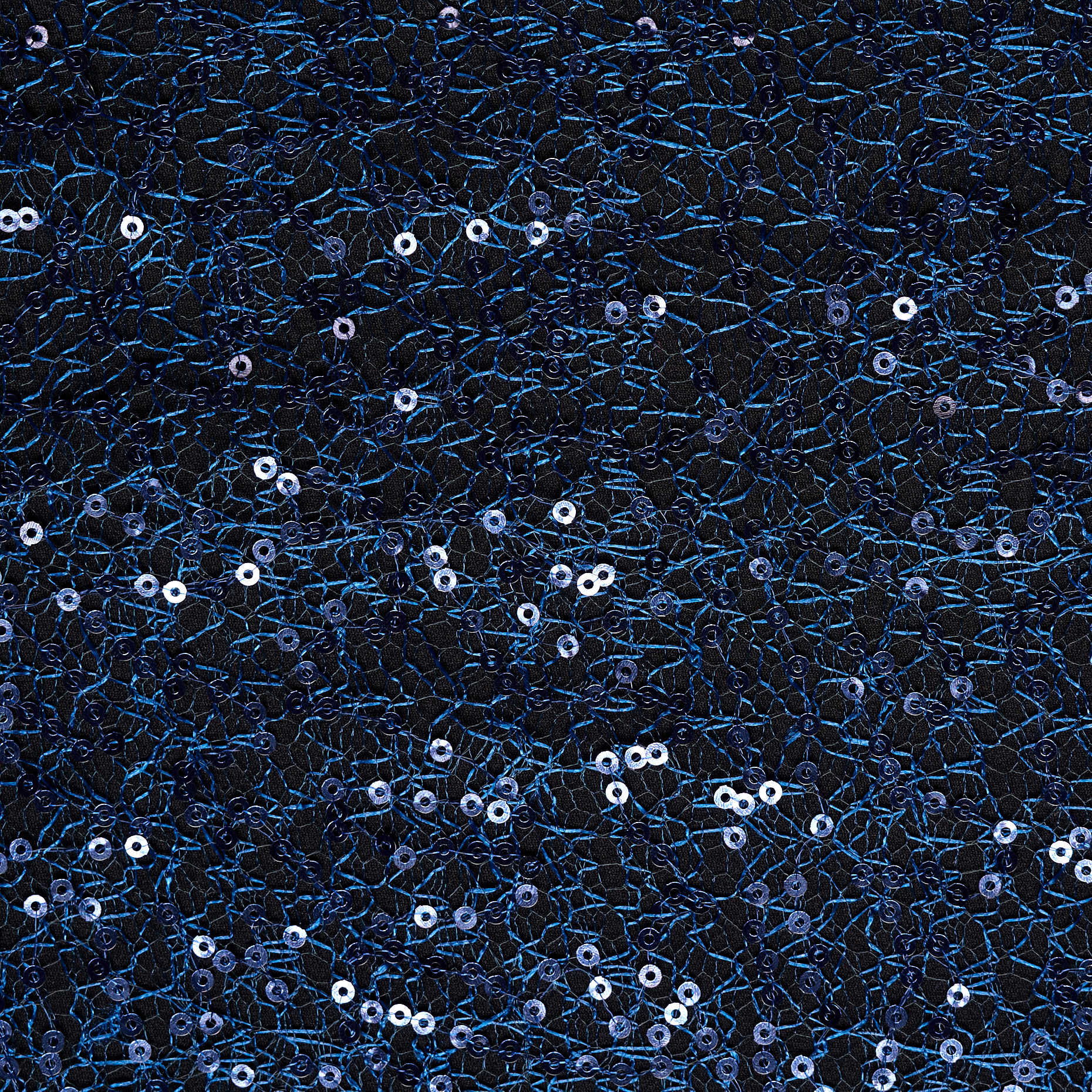 TULLE, SEQUIN, NAVY PEONY
