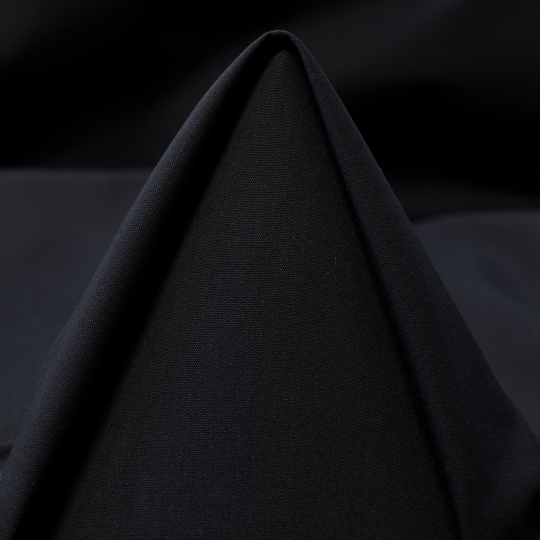 Cotone, Viscosa, Jet Black (F000053077)