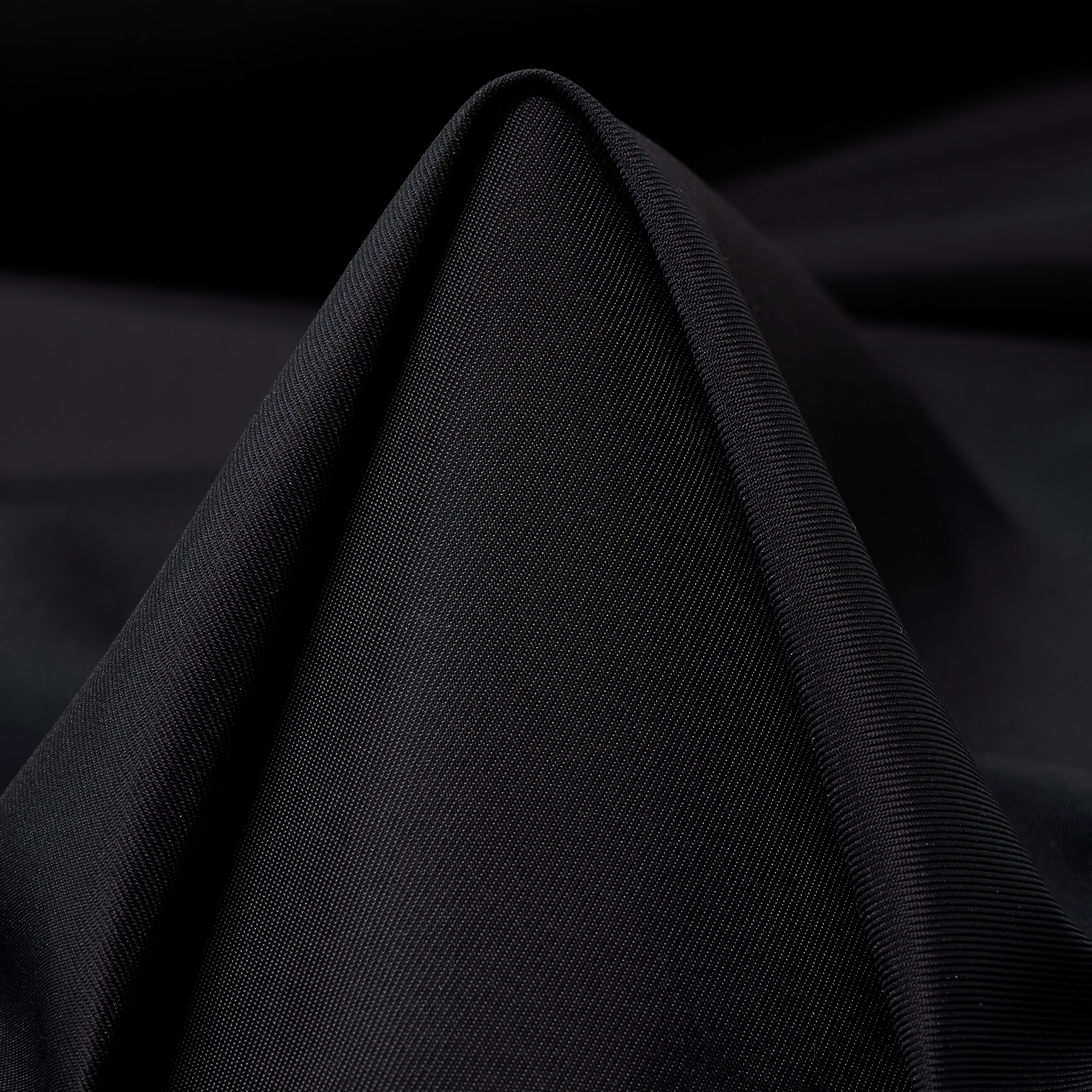 Outdoor, Twill, Wodoodporny, Raven Black