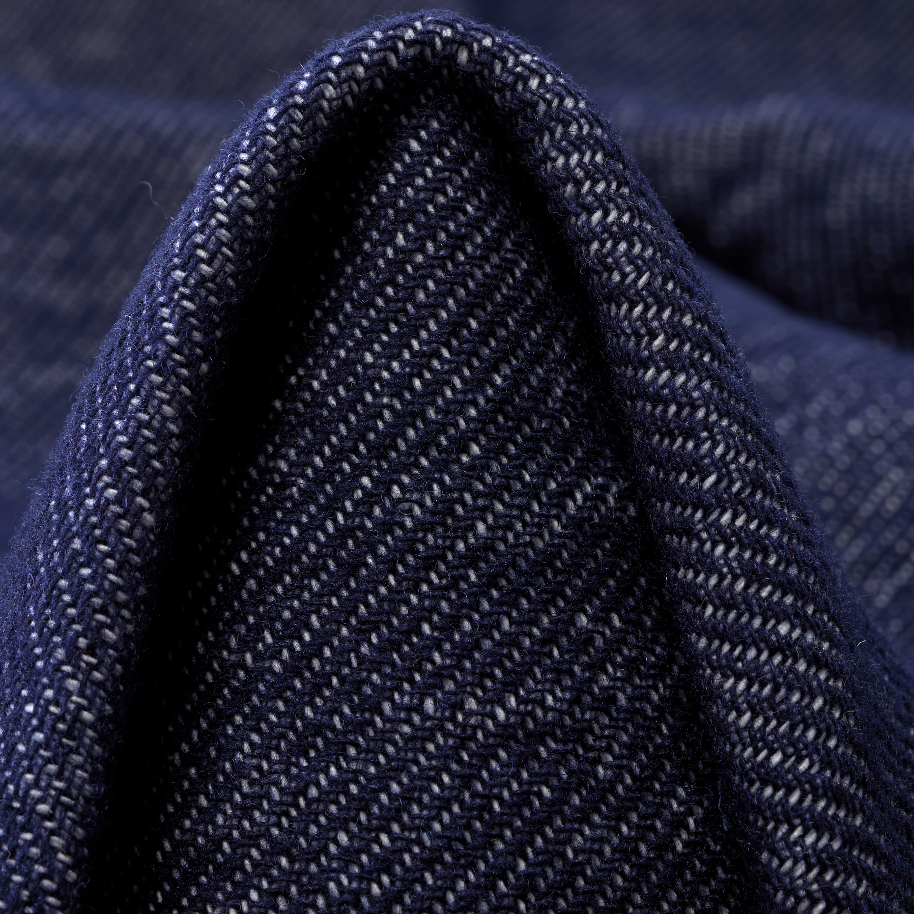 Double, Twill, Bawełna, Medieval Blue