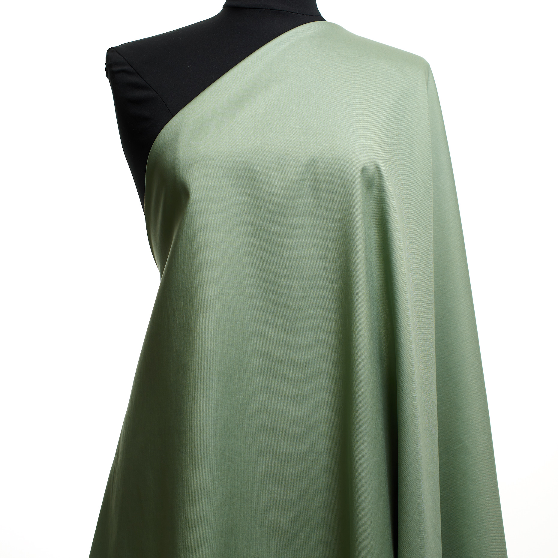 Twill, Lyocell, Baumwolle, Smoke Green