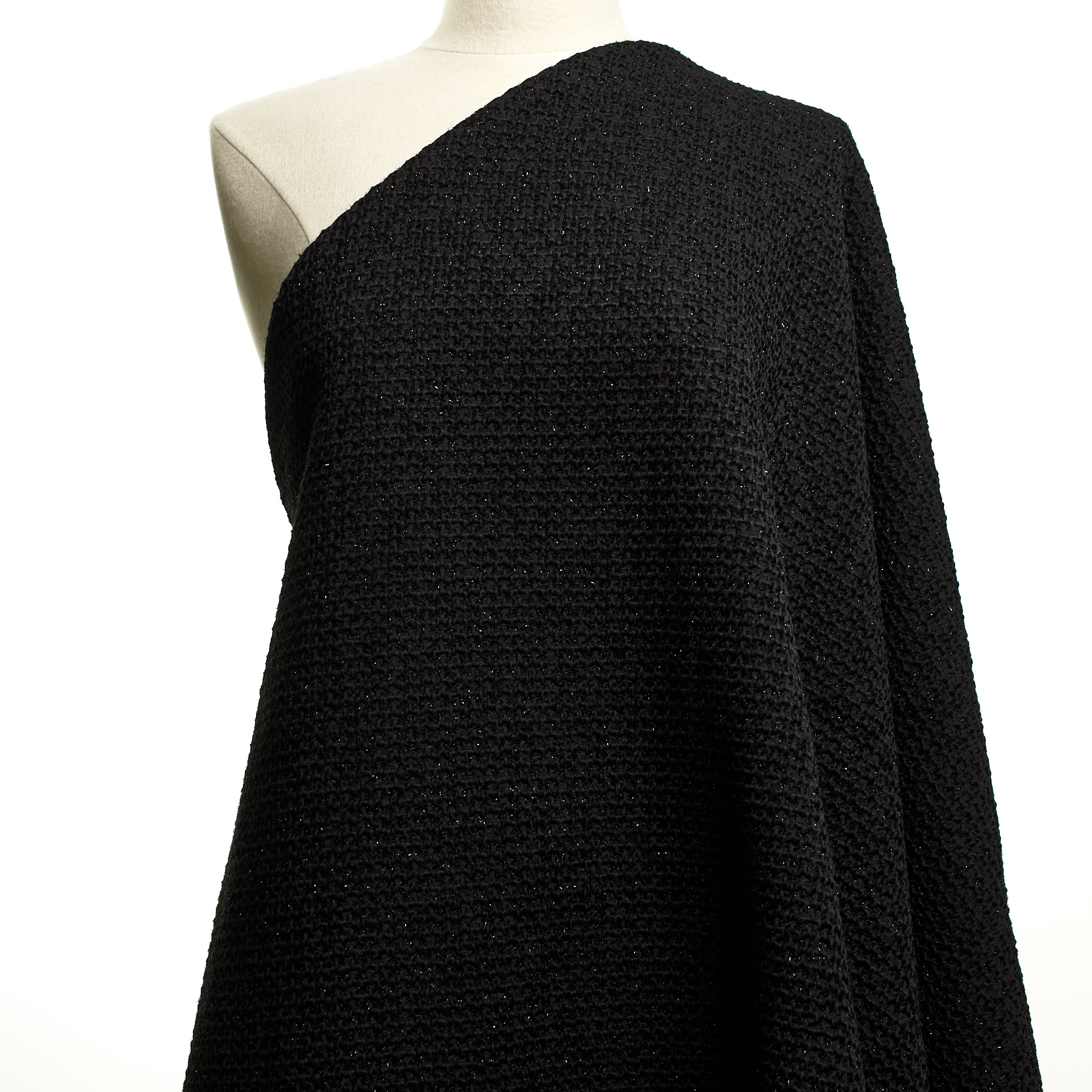 Chanel, Algodón Mix, Lúrex, Raven Black
