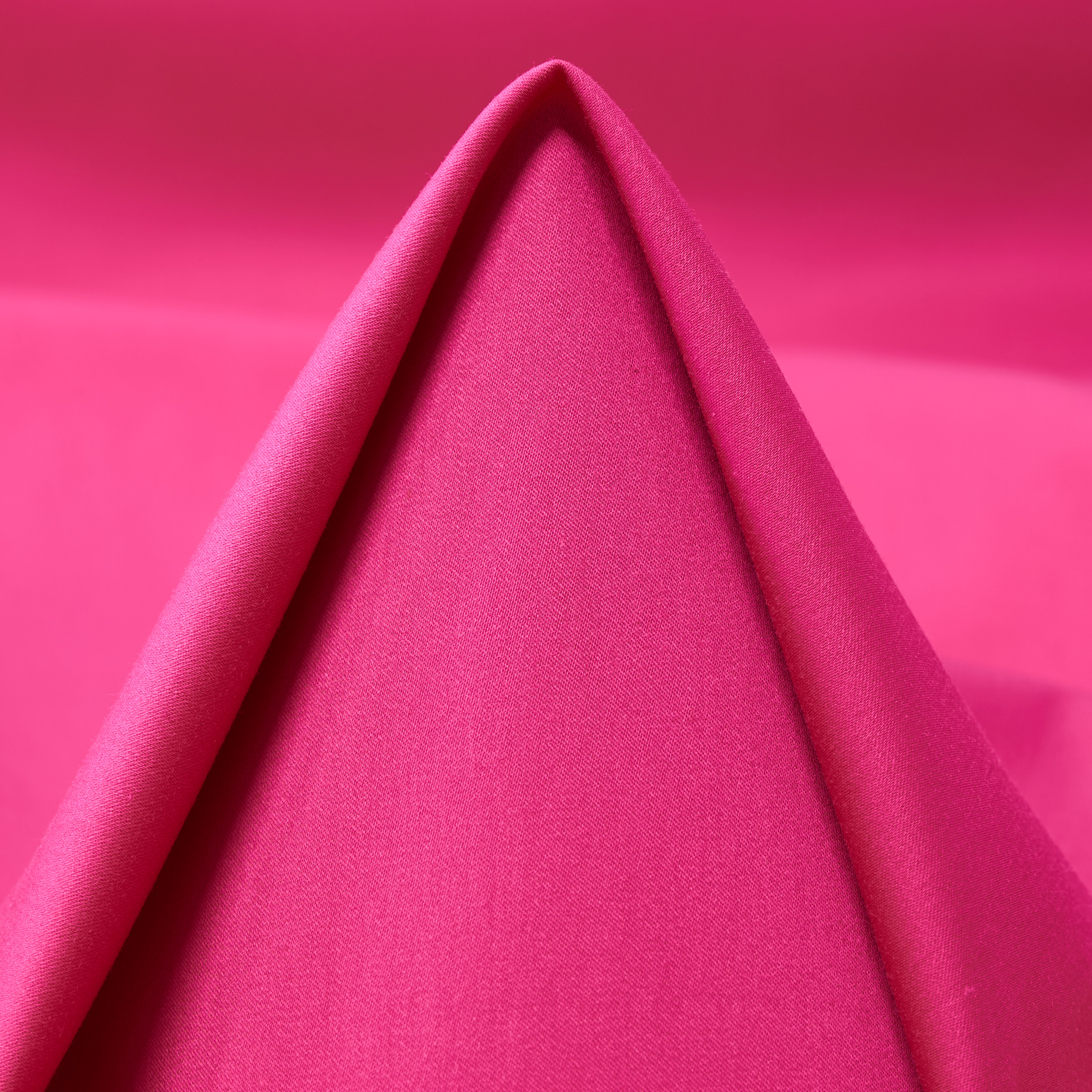 Satin, Cotton, Elastic, Raspberry Sorbet