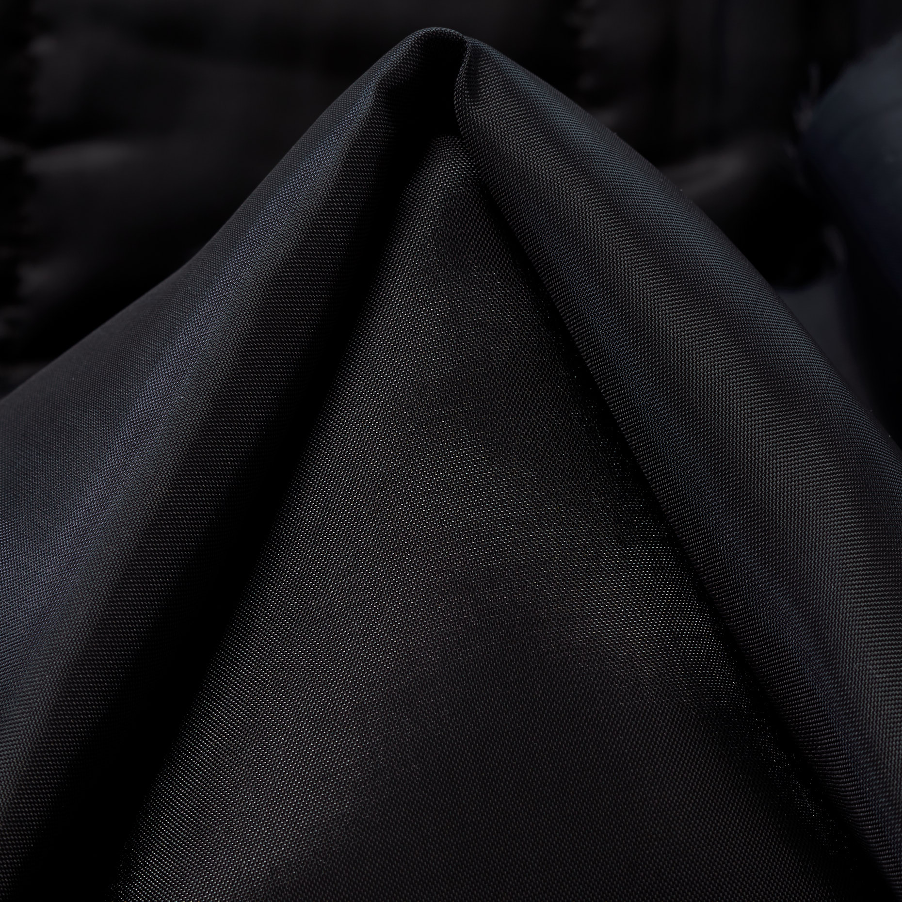 QUILTED, JET BLACK