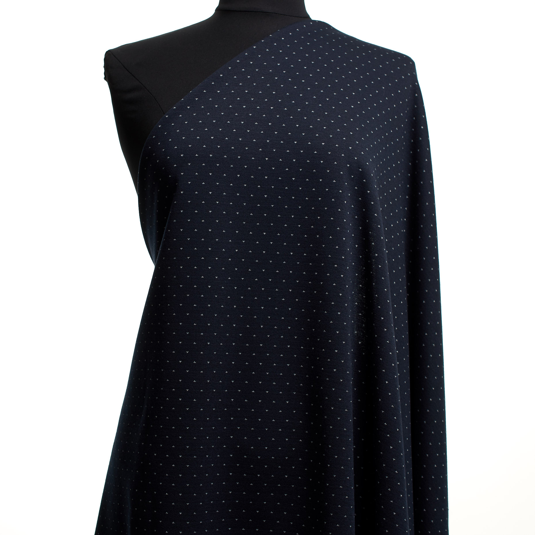Jersey, Jacquard, Viscose Blend, Parisian Night