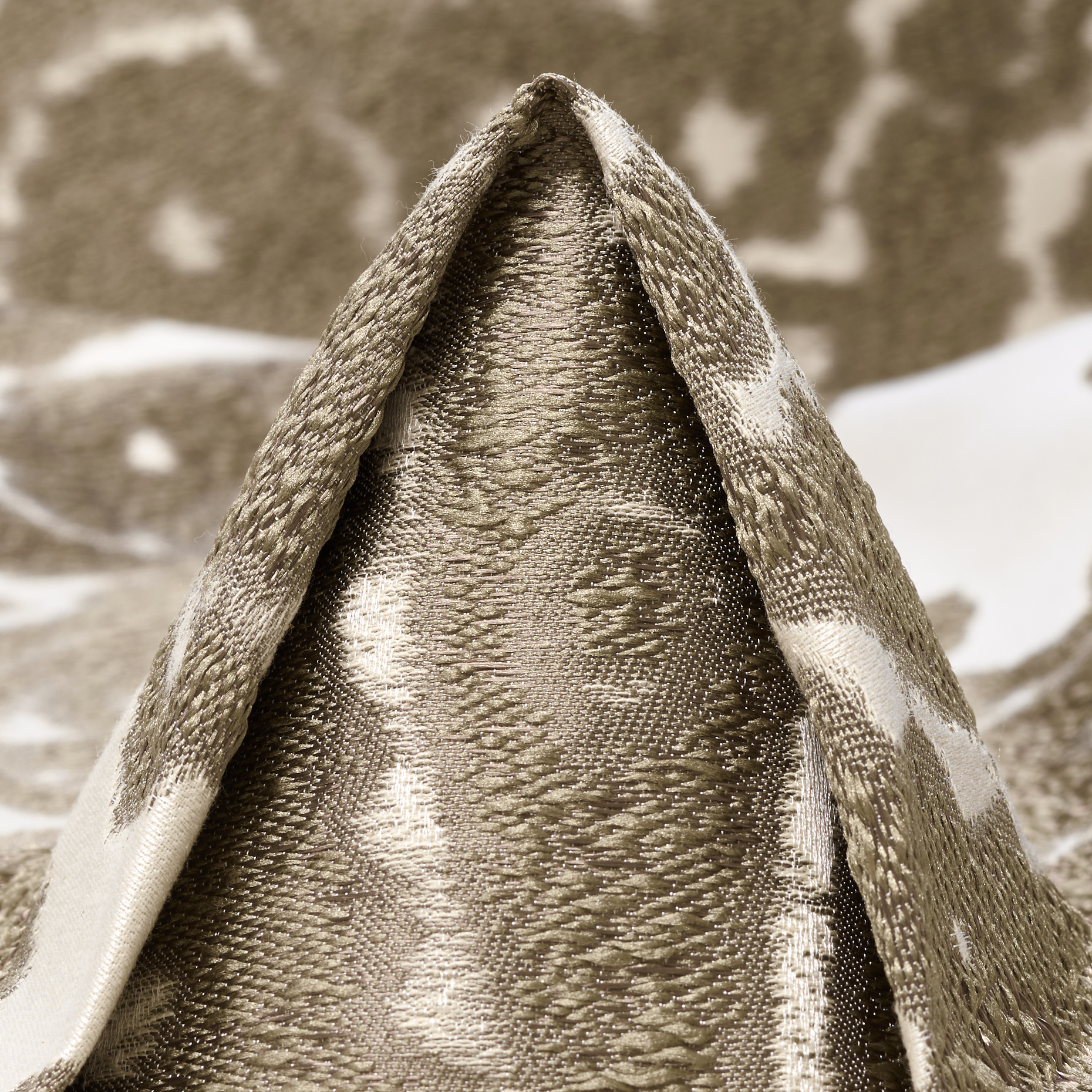 JACQUARD, COTTON, MOON ROCK&BRILLIANT WHITE (F000053795)