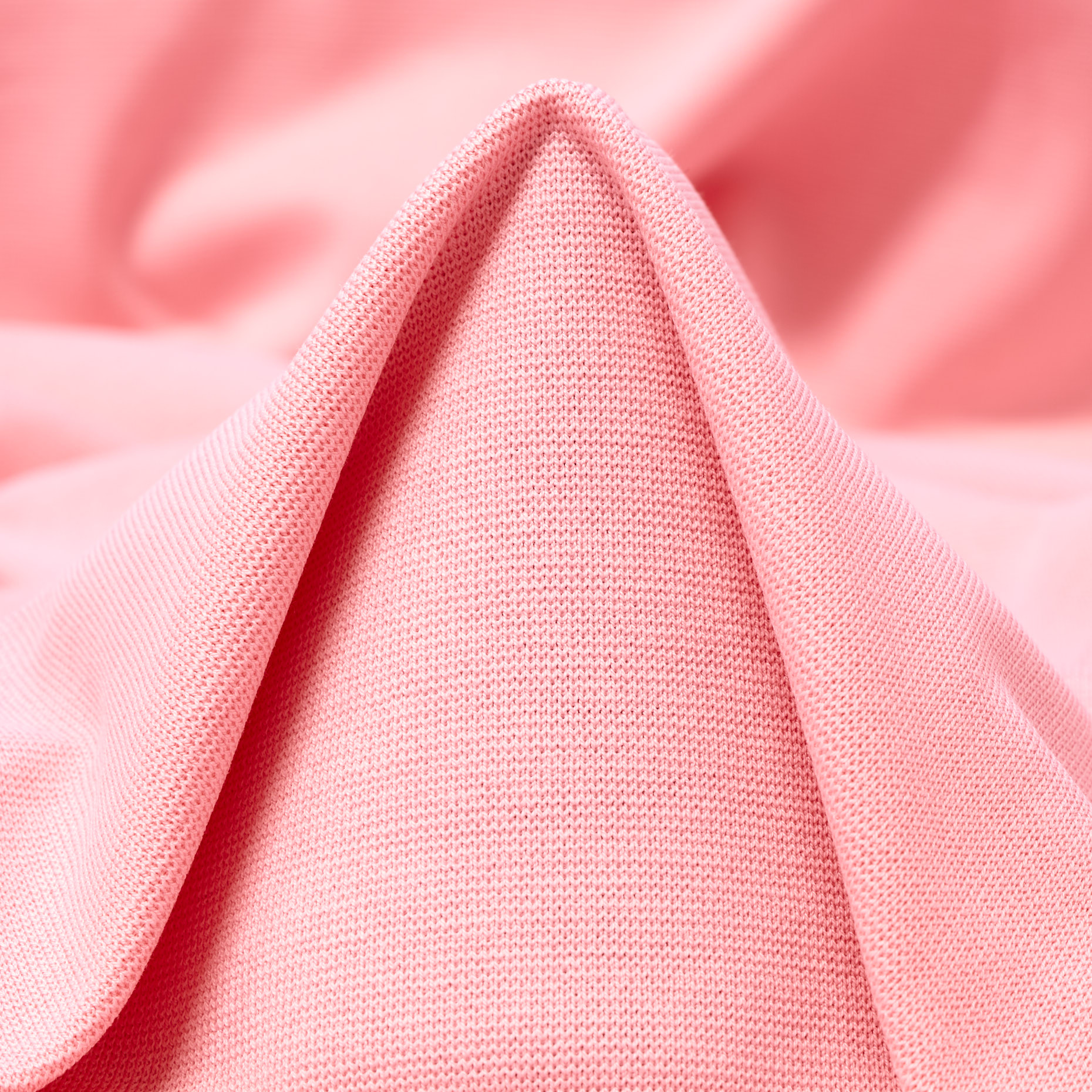 Jersey, Baumwolle, Elastik, Strawberry Cream