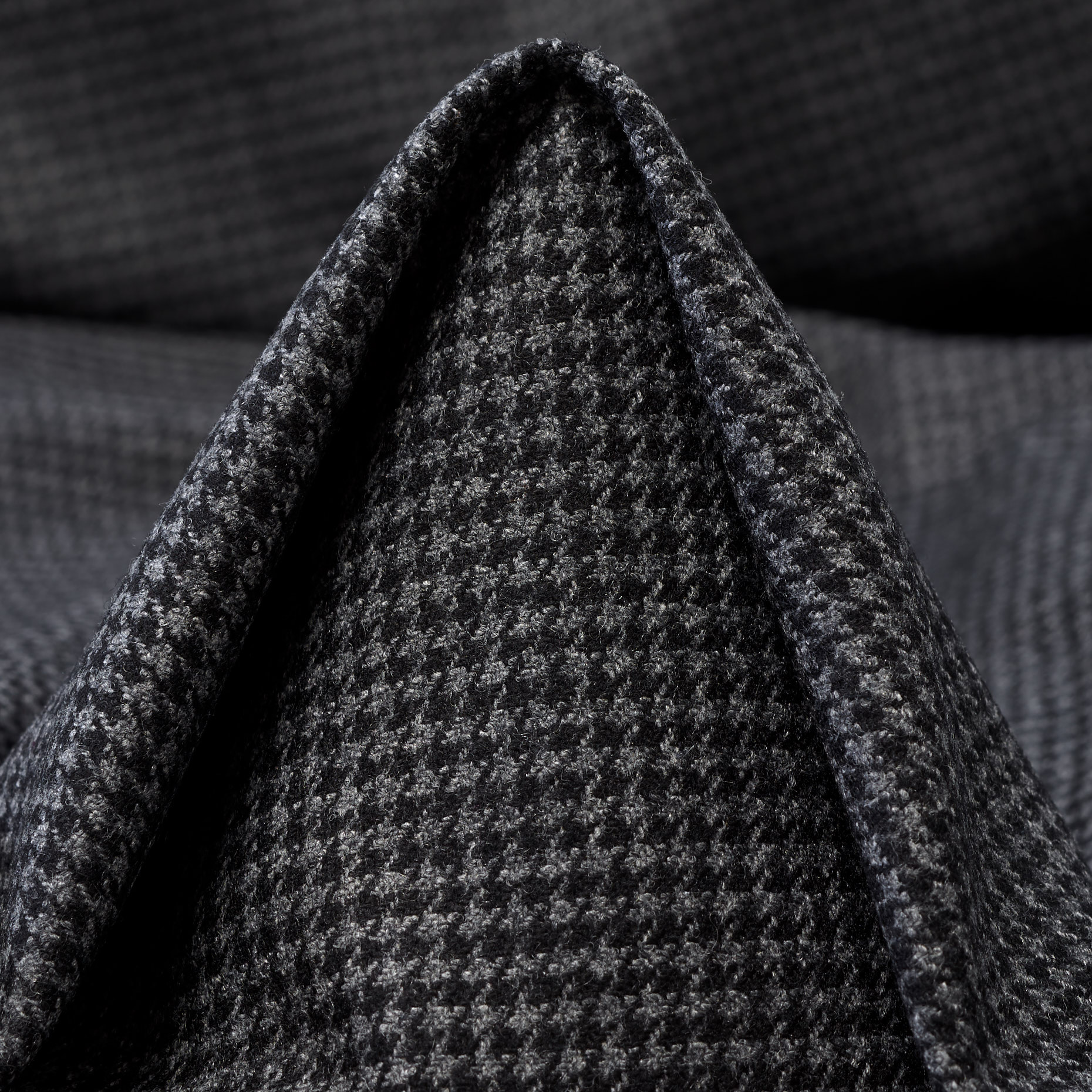 Flanell, Wolle Mix, Viskose Mix, Iron Gate