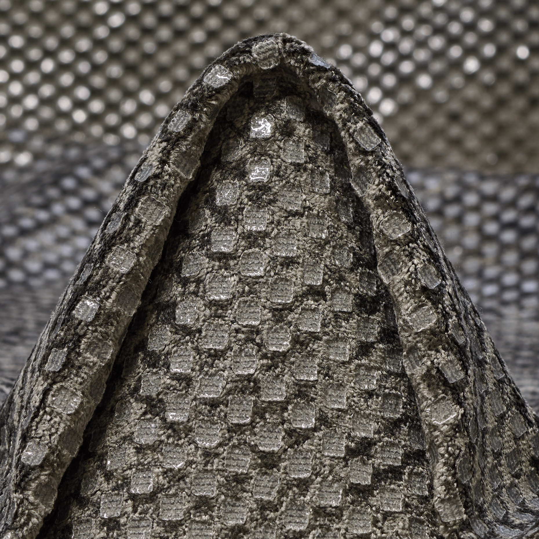 JACQUARD, VISCOSE, GEOMETRIC DESIGN, CROCODILE (F000053803)