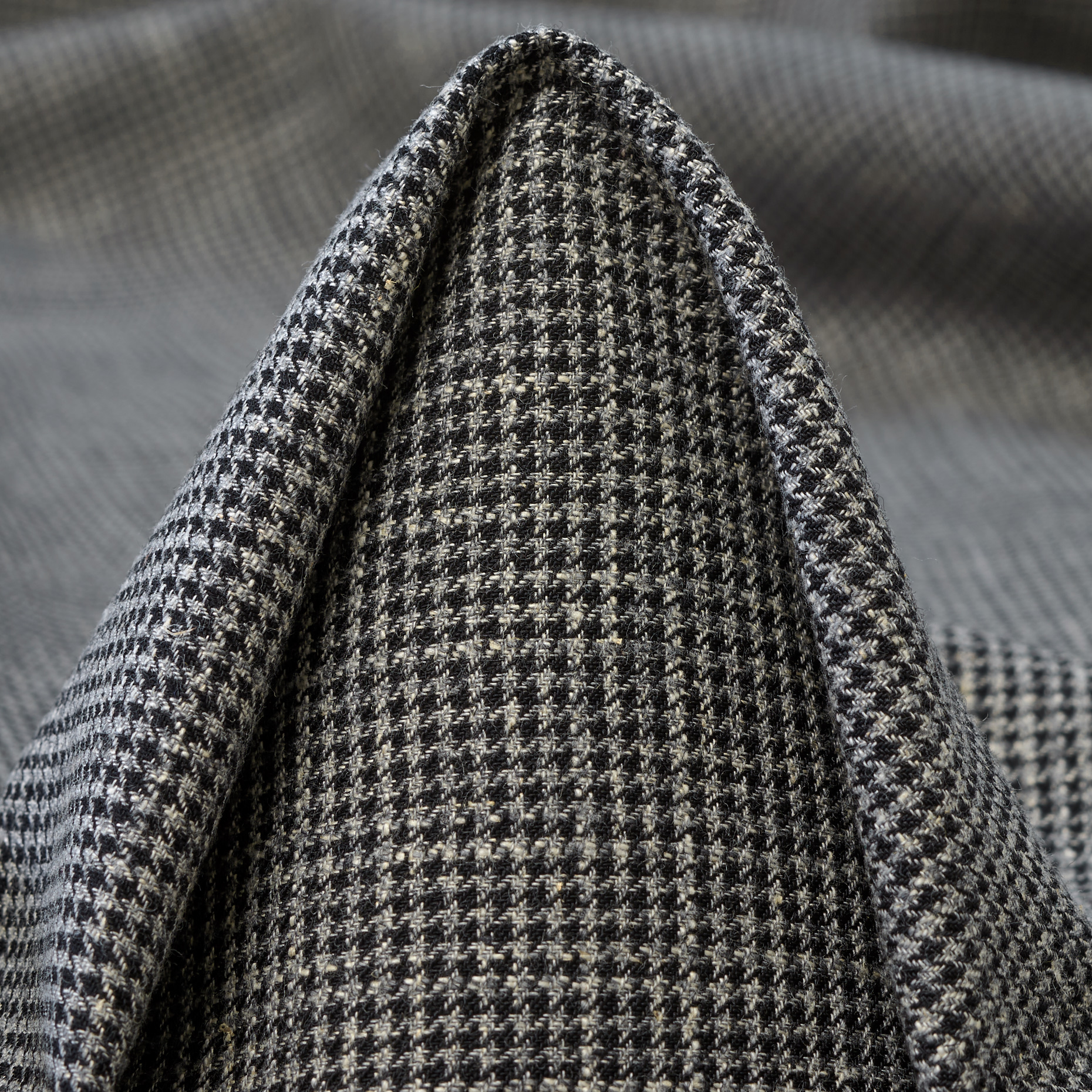 Lana, Cotone, Micro Design, Oyster Gray&Raven Black (F000047386)