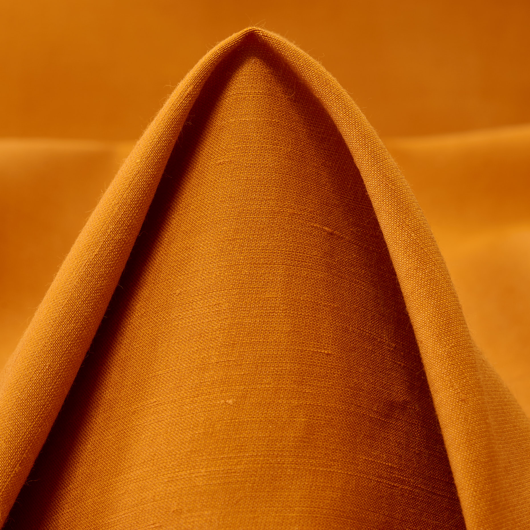 Sateen, Lino, Viscosa, Peach Caramel