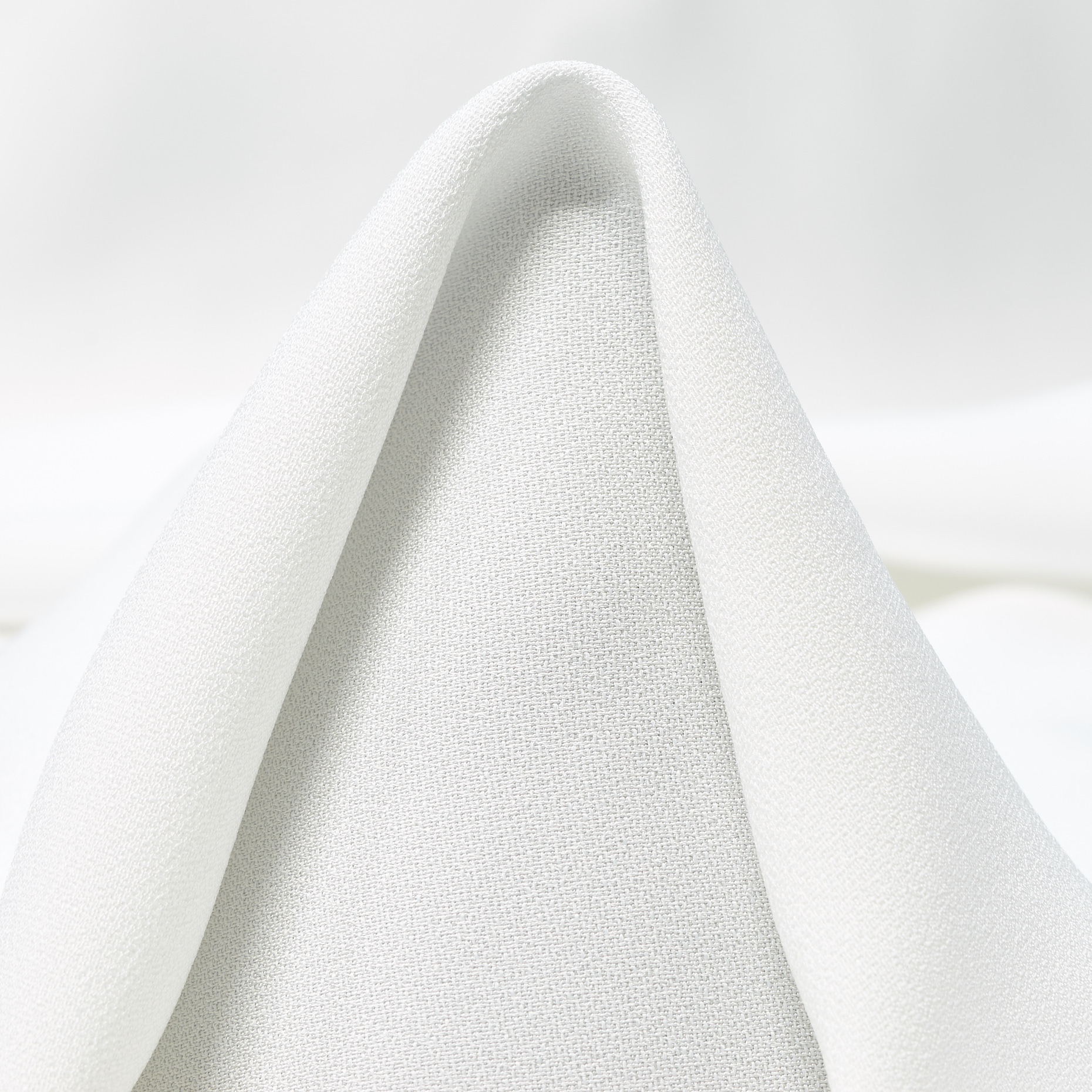 Satin, Viskose, Brilliant White