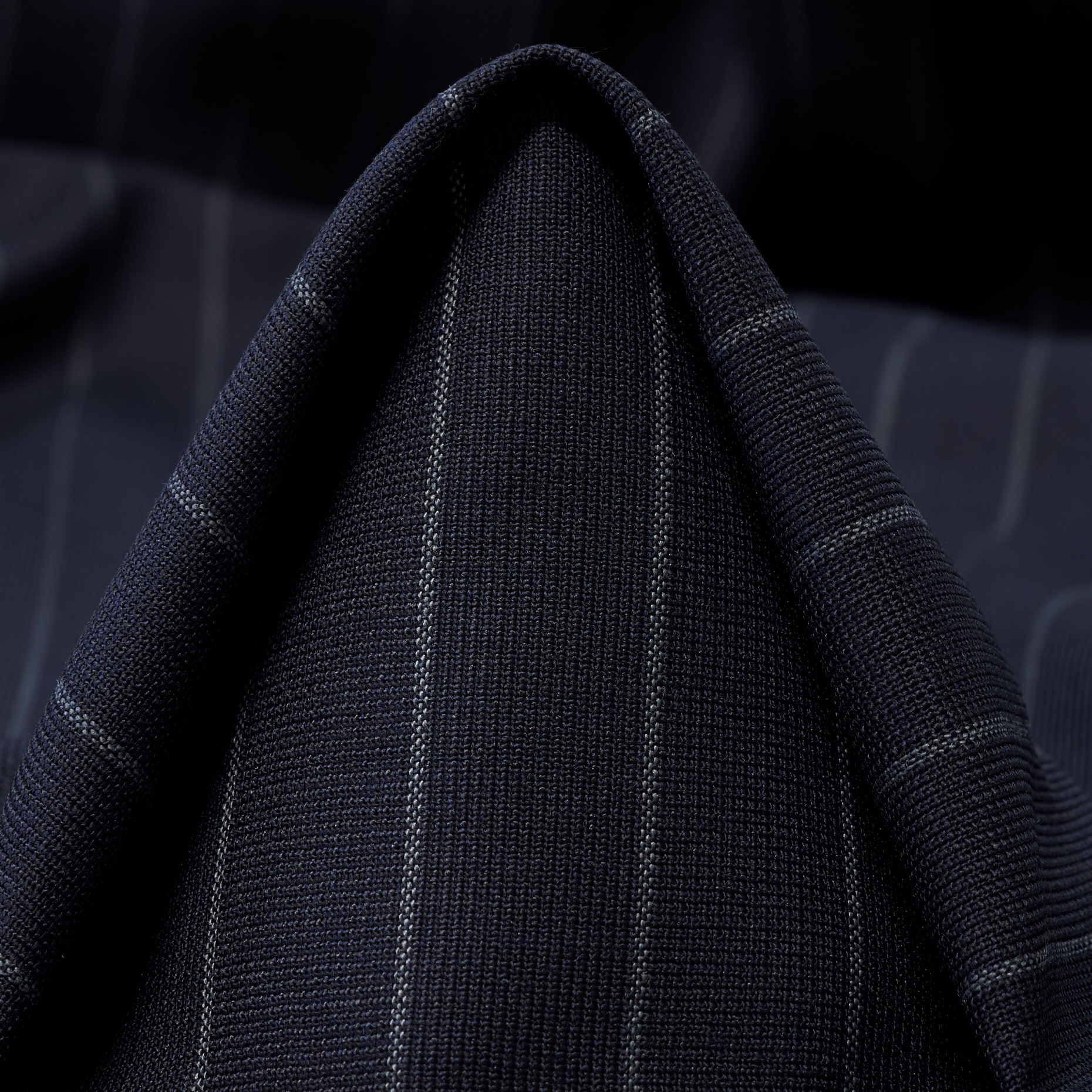 COOL WOOL, ELASTIC, PINSTRIPES, PARISIAN NIGHT