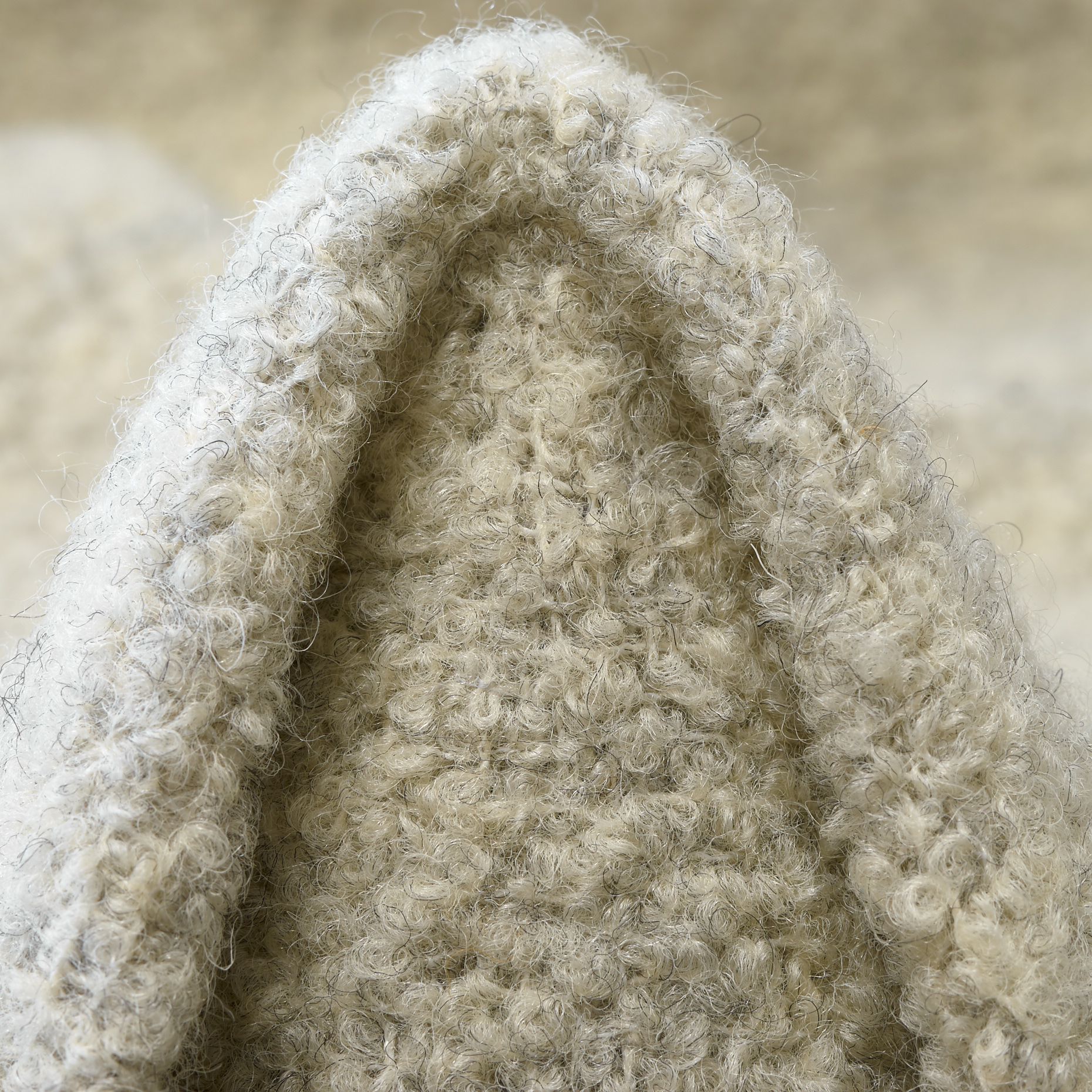 Bouclé, Laine Bouillie, Silver Cloud