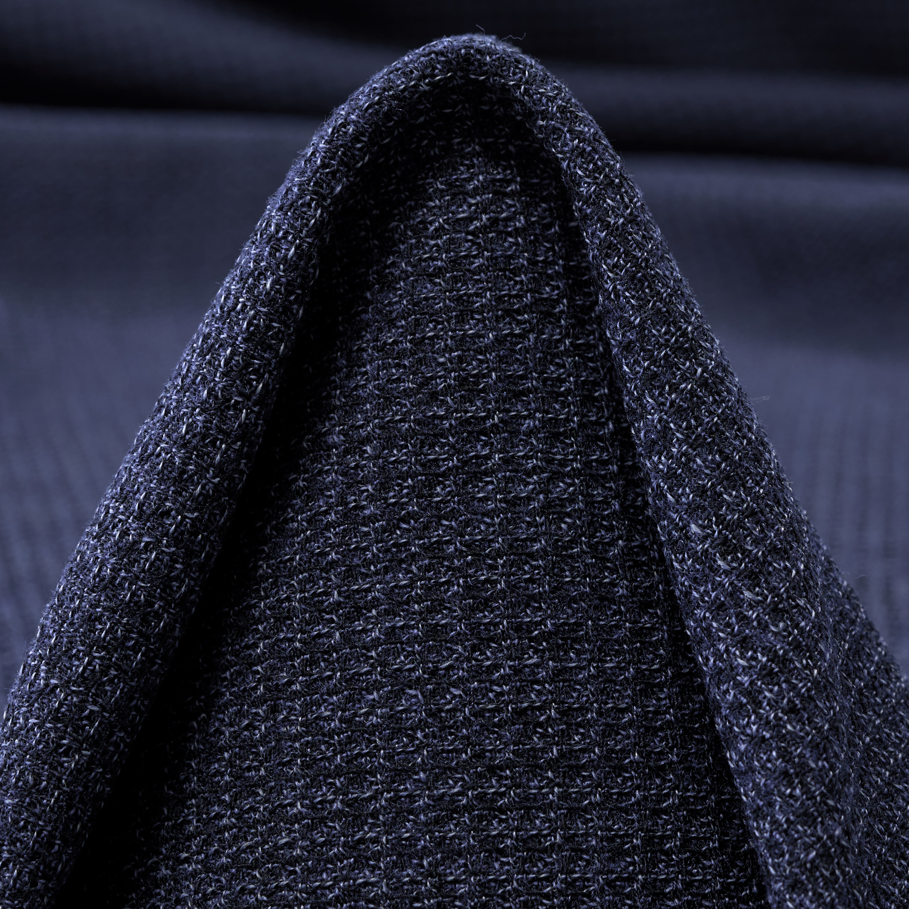 Wool, Micro Design, Elastic, Blue Nights