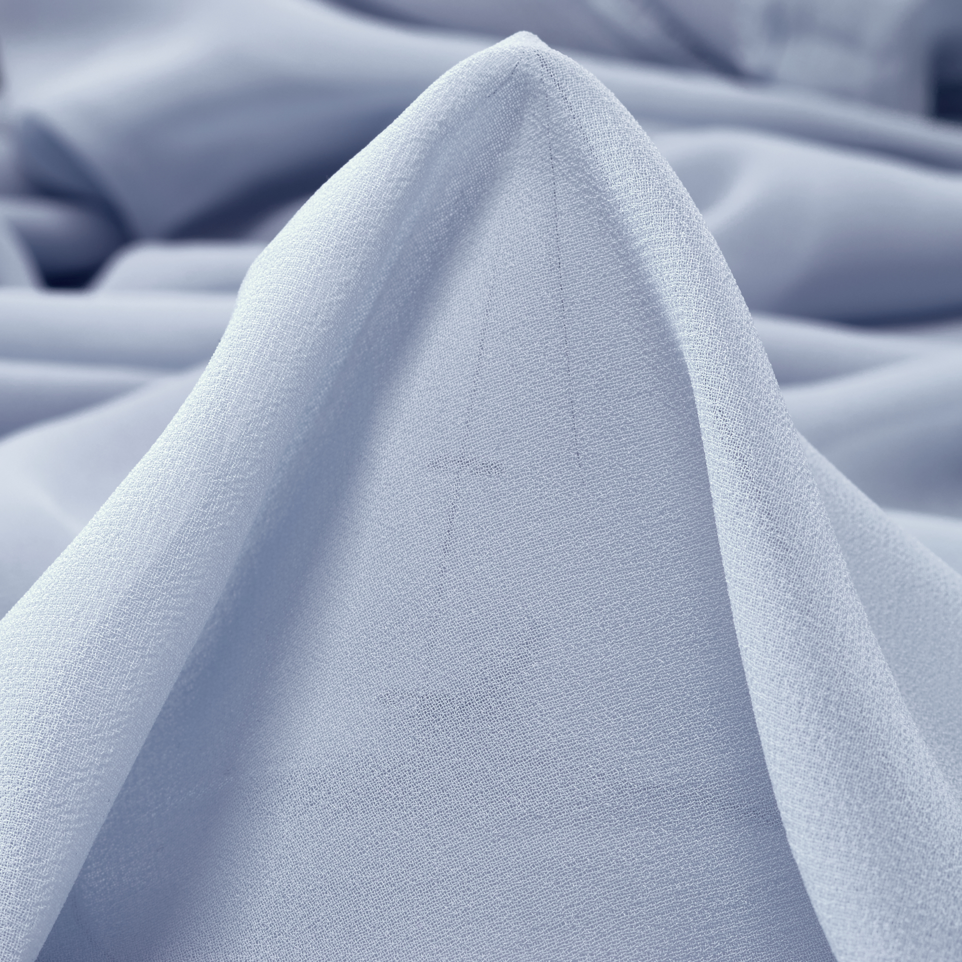 Crêpe, Trasparente, Dusty Blue (F000033461)