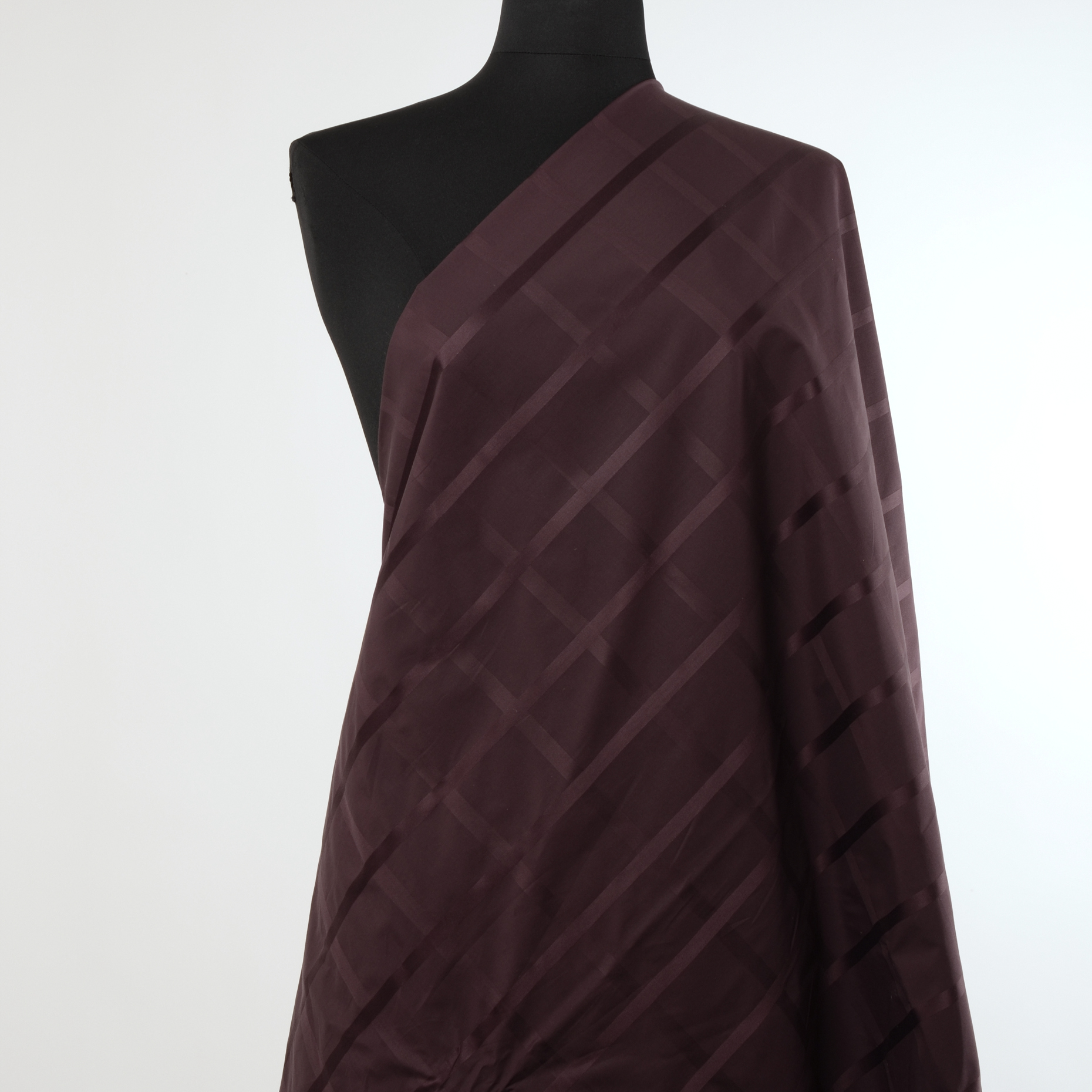 LINING, COTTON, CHECK, PORT ROYALE