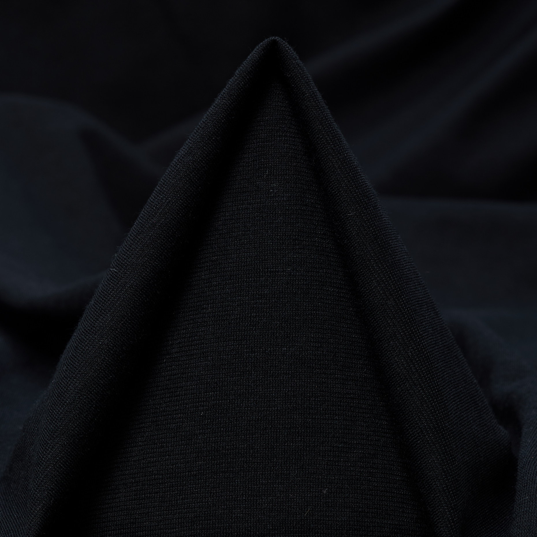 Single Jersey, Cotone, Raven Black (F000053386)
