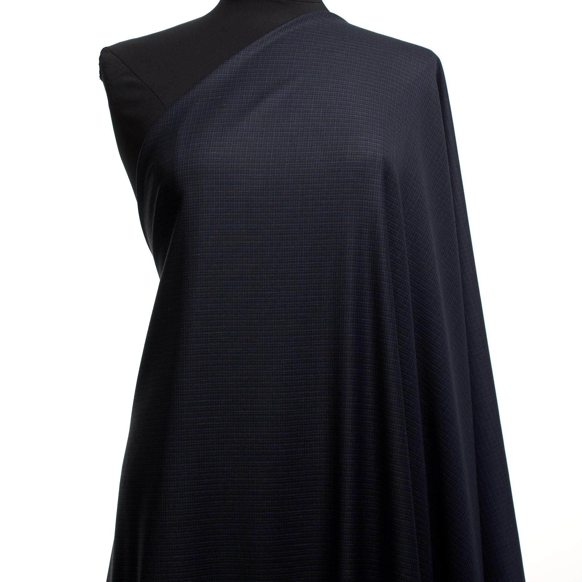 Feine Wolle, Viskose, Elastik, Dark Sapphire