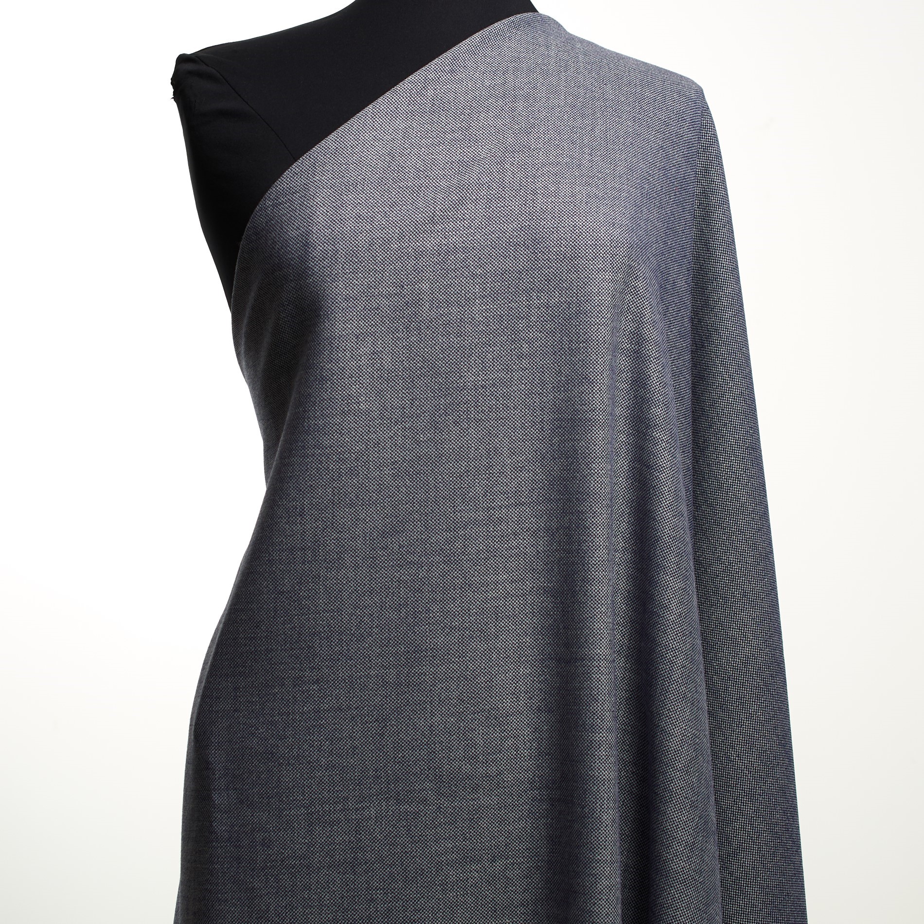 Twill, Viscose Blend, Elastic, Parisian Night&Snow White