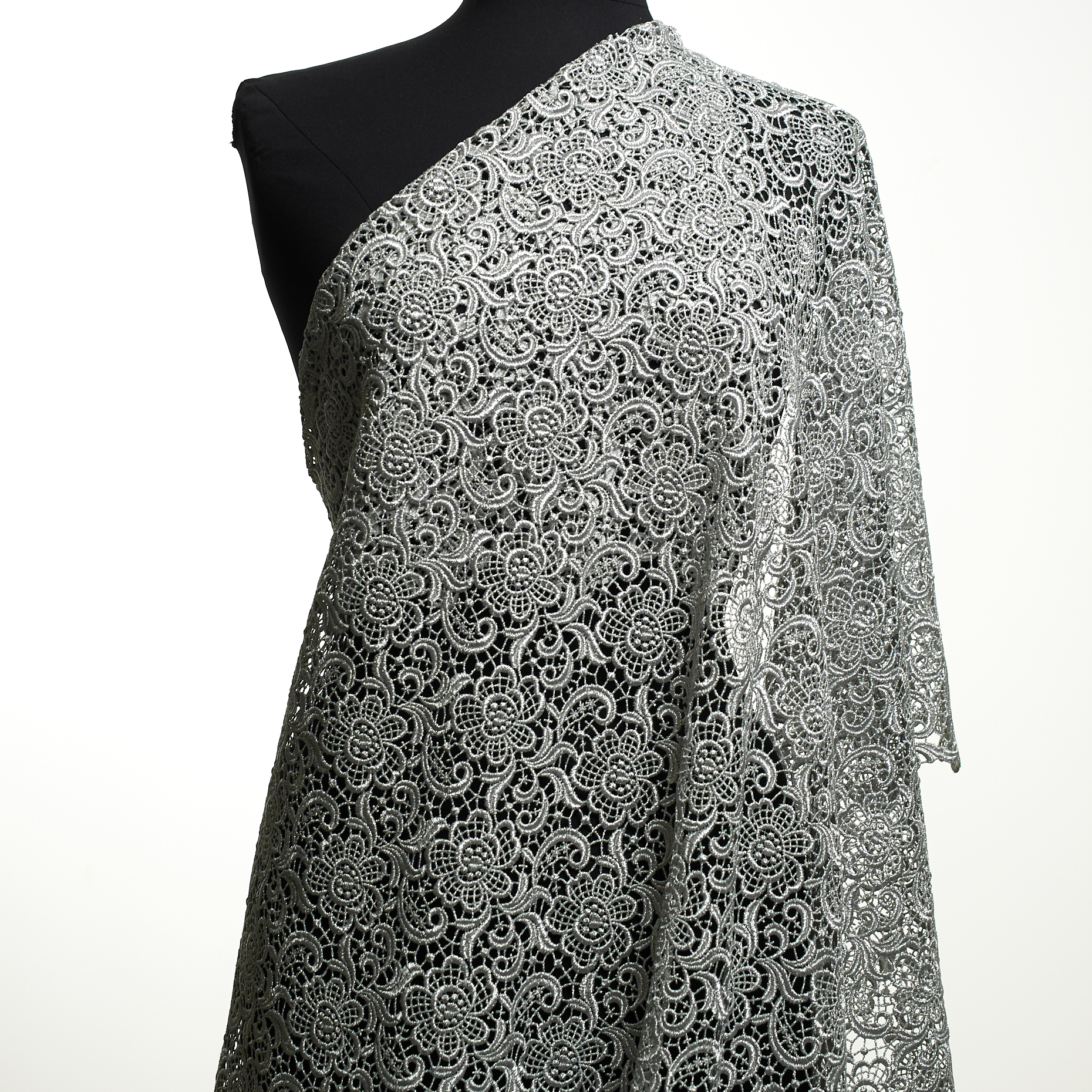LACE, POLYAMID, SILVER