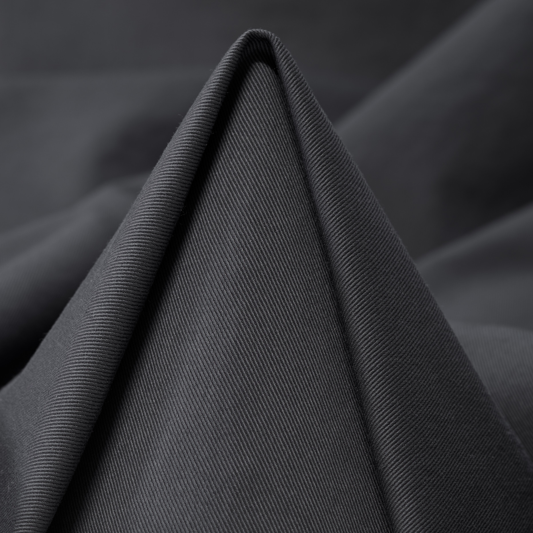 Twill, Cotton, Elastic, Dark Shadow