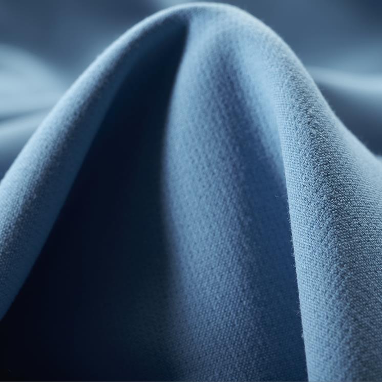Mélange de Viscose, Élastique, Horizon Blue