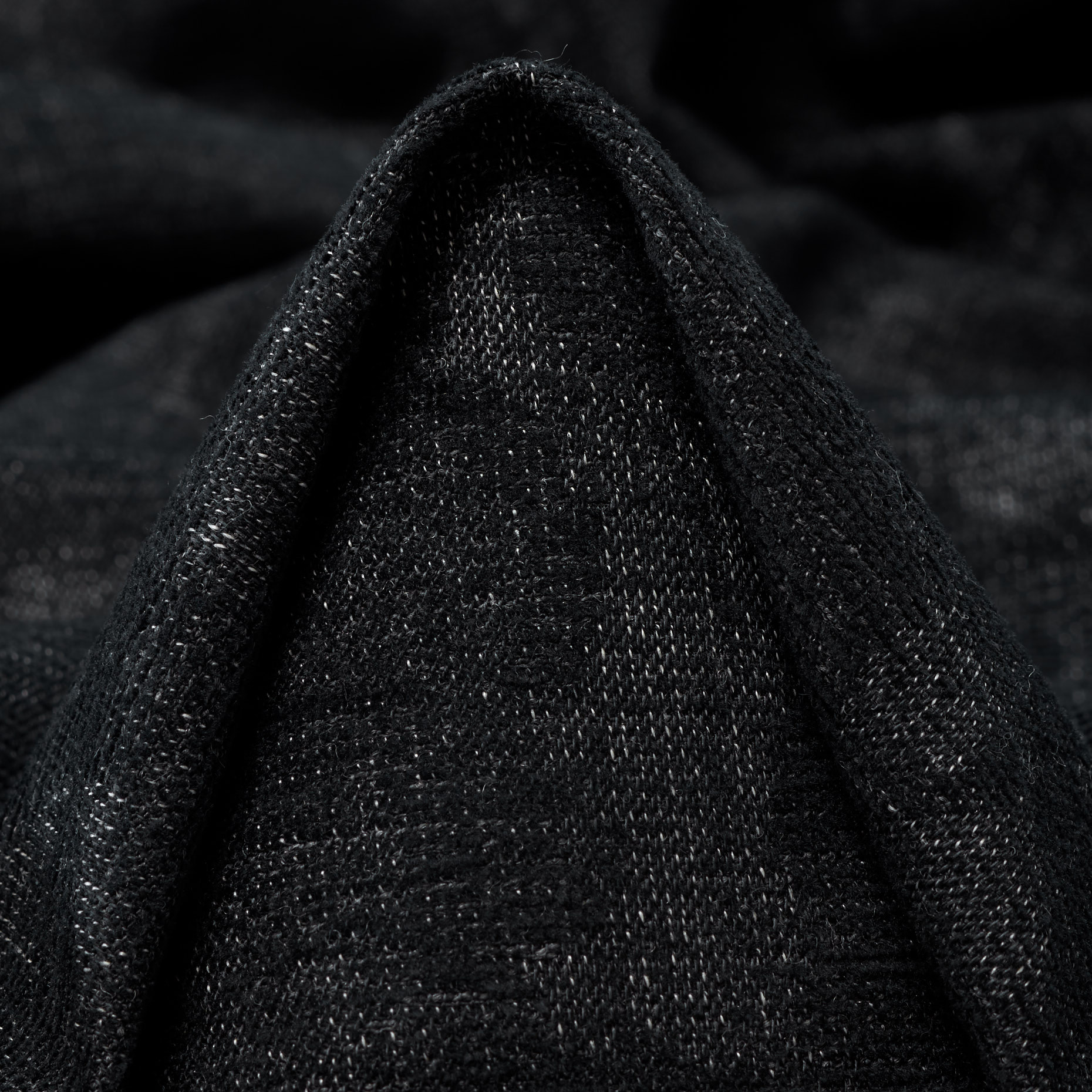 Jacquard, Lana Cotone, Floreale, Charcoal Art (F000017442)