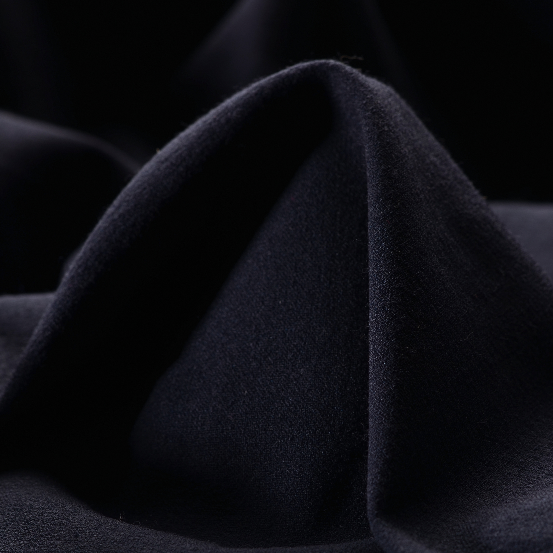CRÊPE, VIRGIN WOOL, ELASTIC, PARISIAN NIGHT