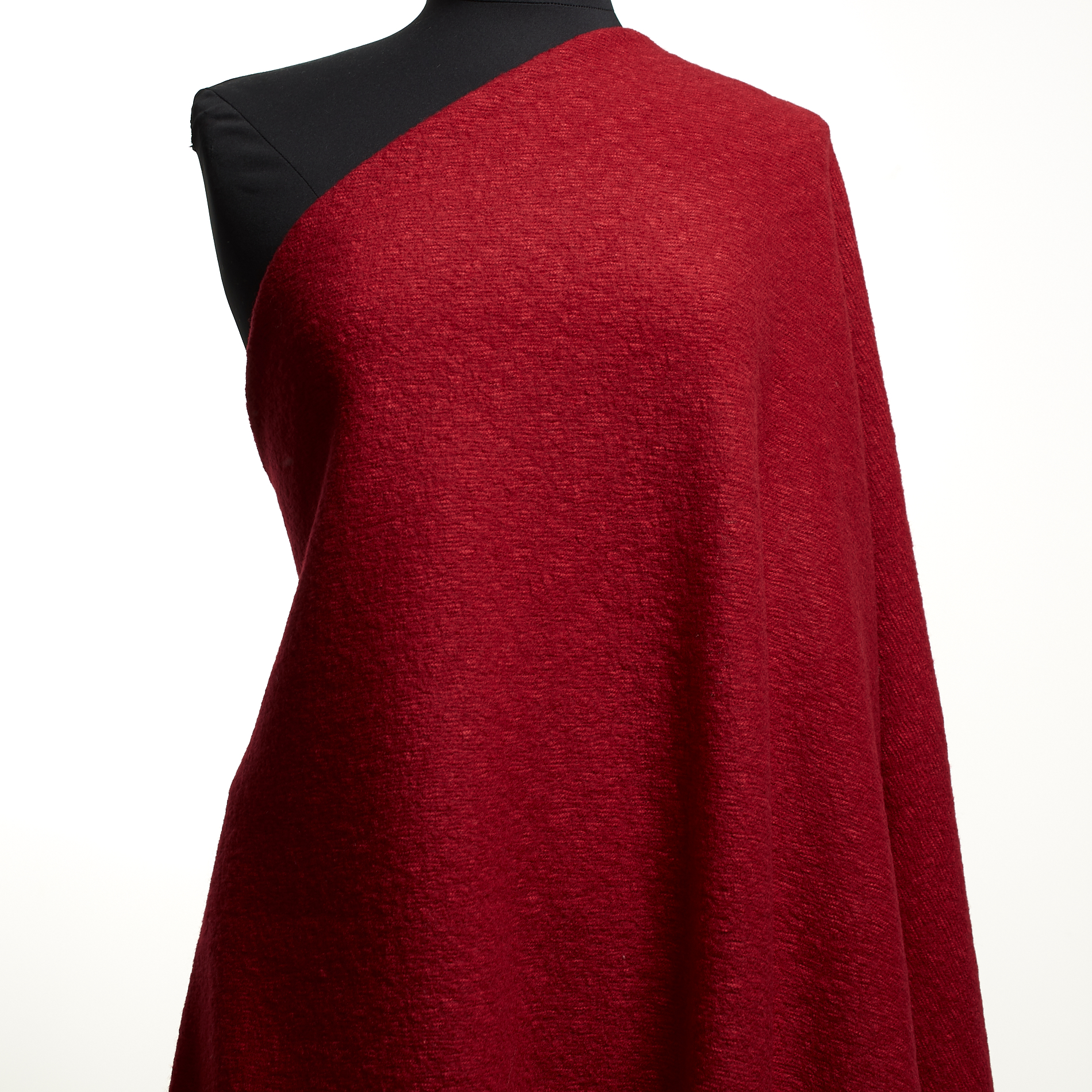 WOOL, COTTON, BRUSHED, SAVVY RED