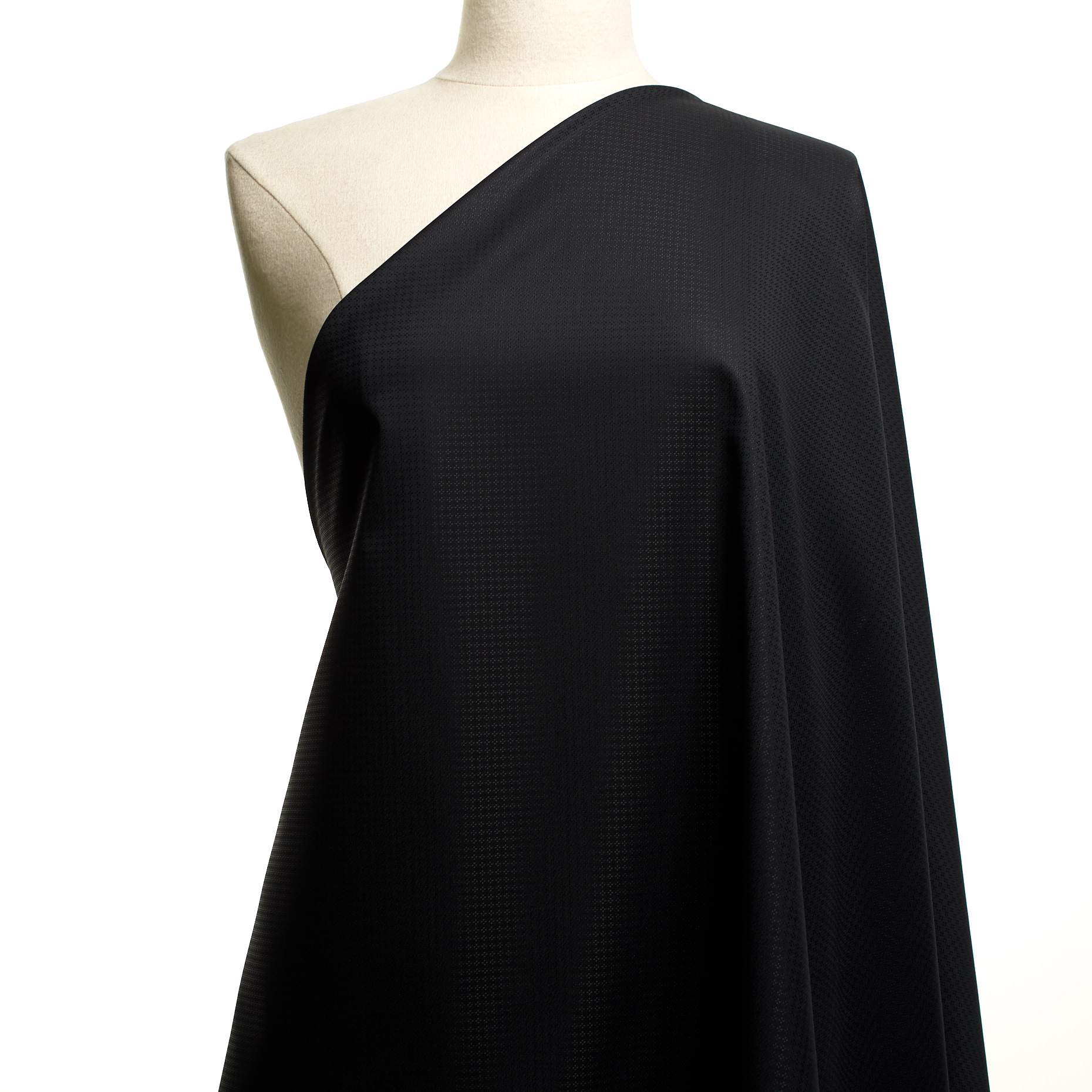 Virgin Wool, Micro Design, Jet Black