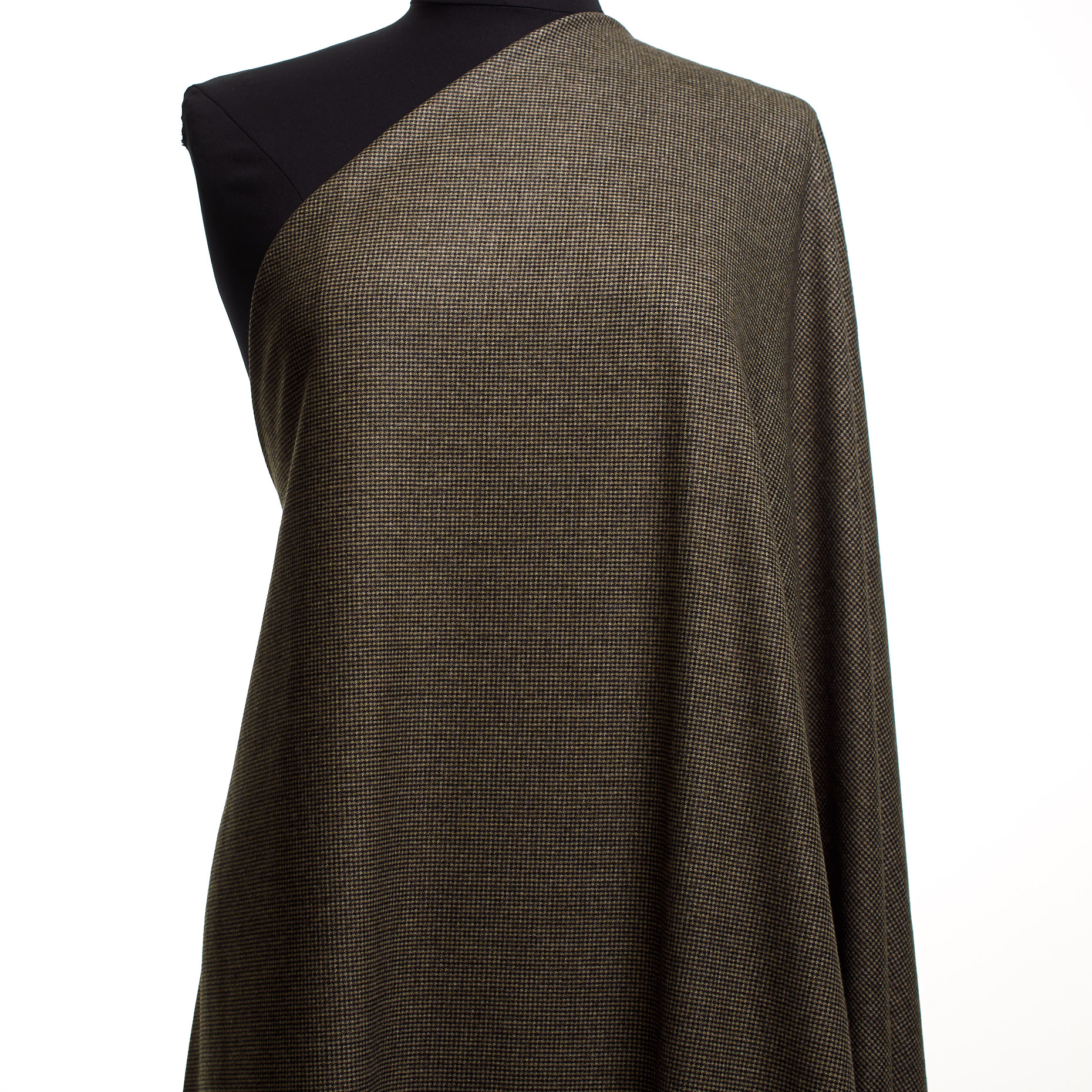 Flannel, Viscose Blend, Elastic, Roasted Cashew