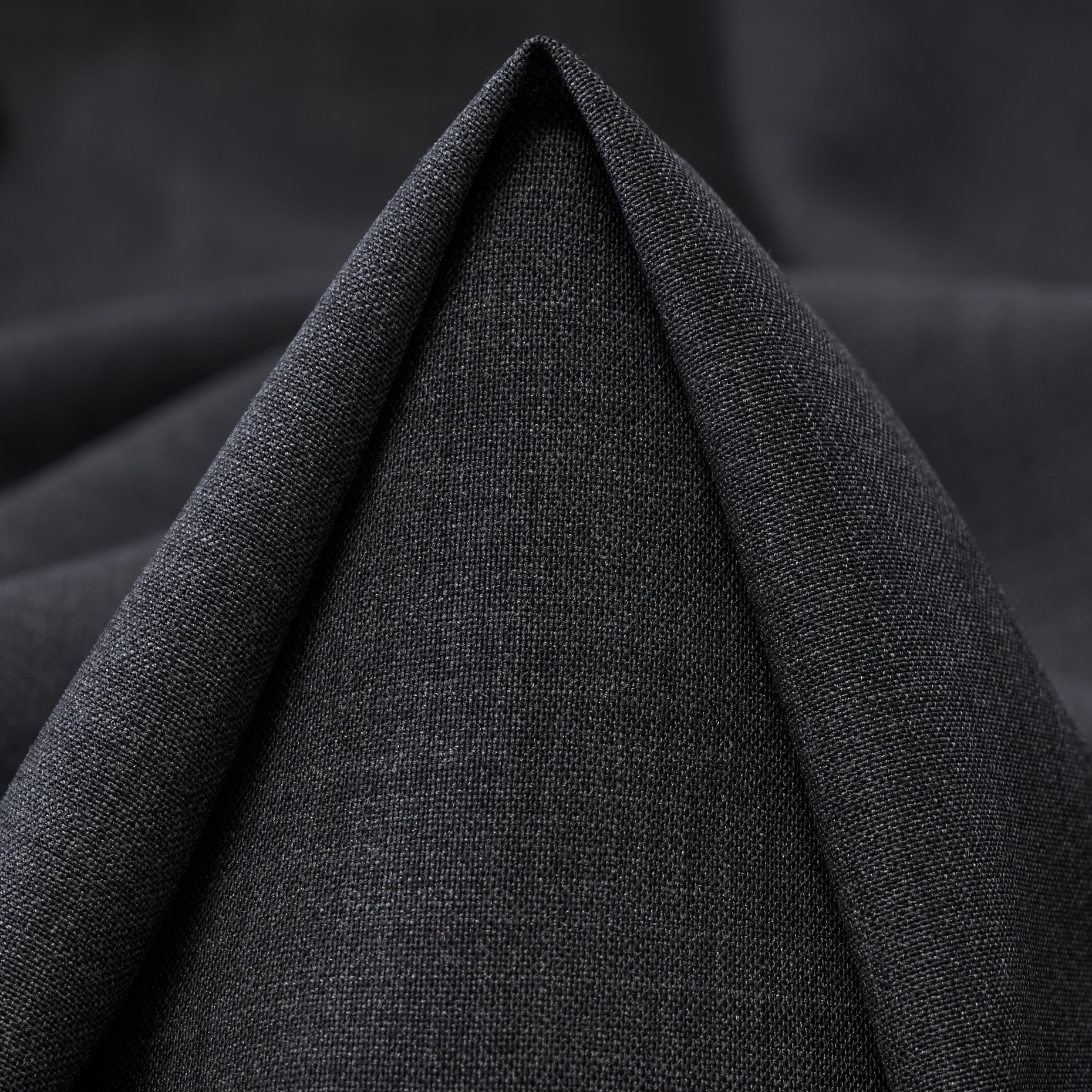 Fine Wool, Melange, Anthracite