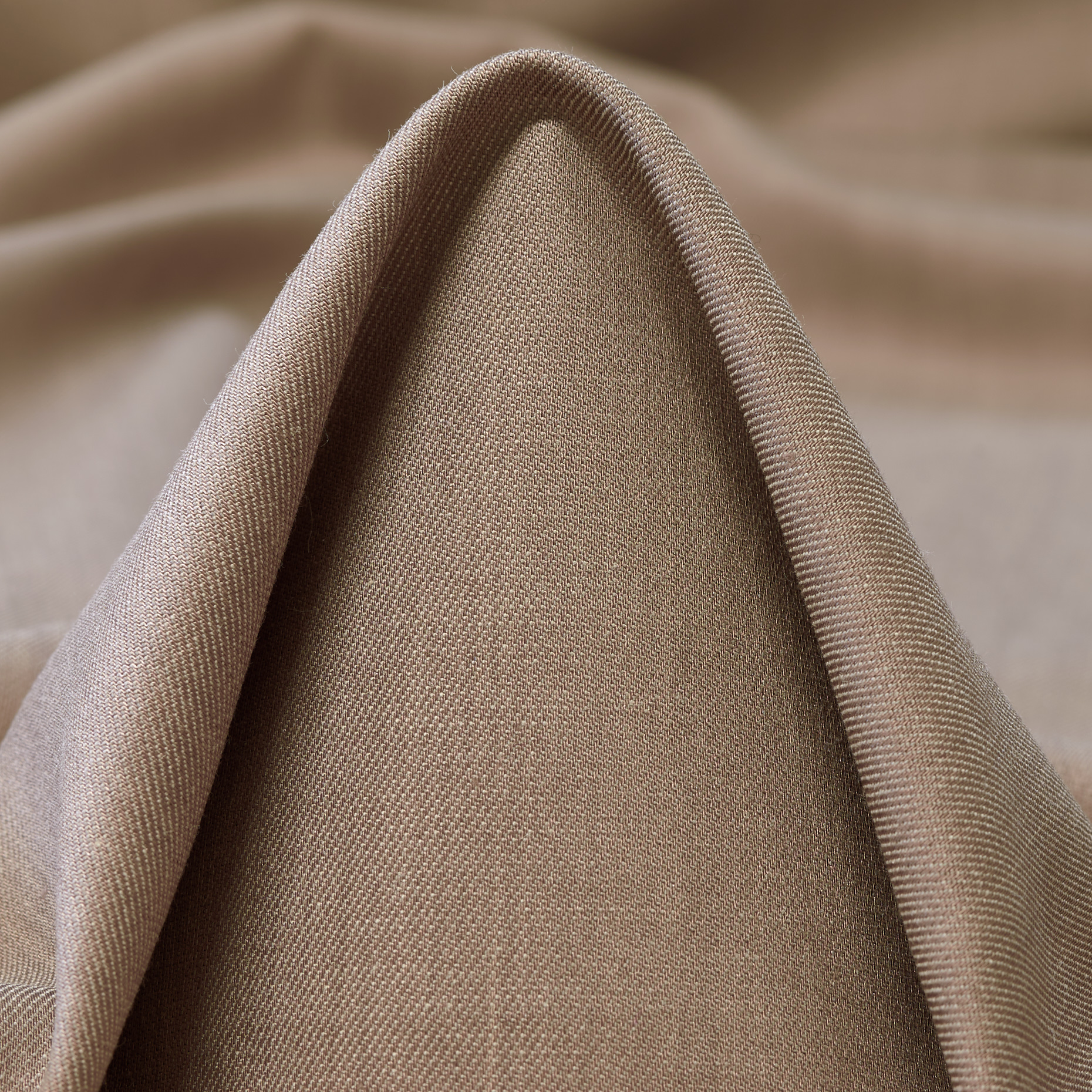 Twill, Bawełna, Stretch, Simply Taupe