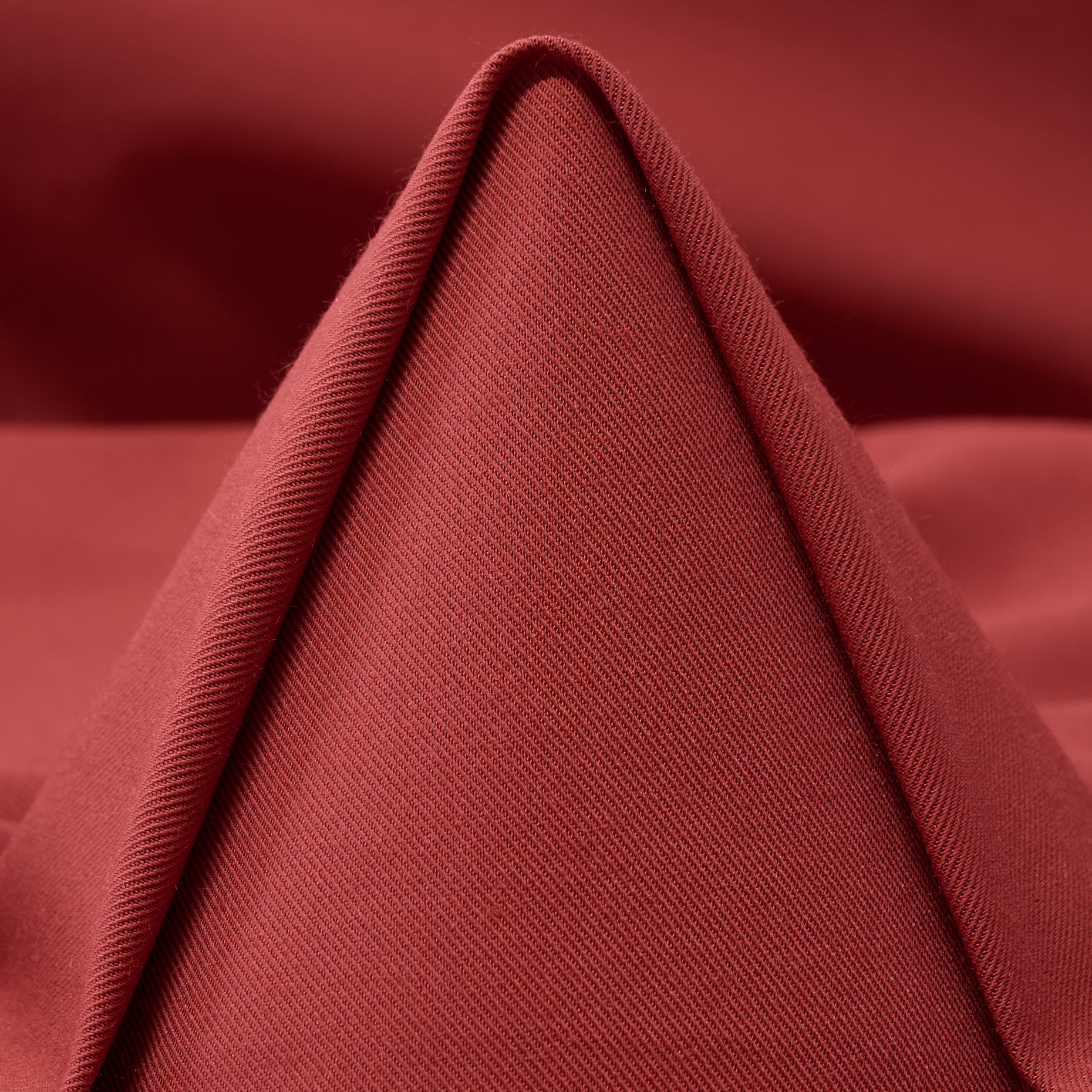 Twill, Modal, Elastik, Brick Red