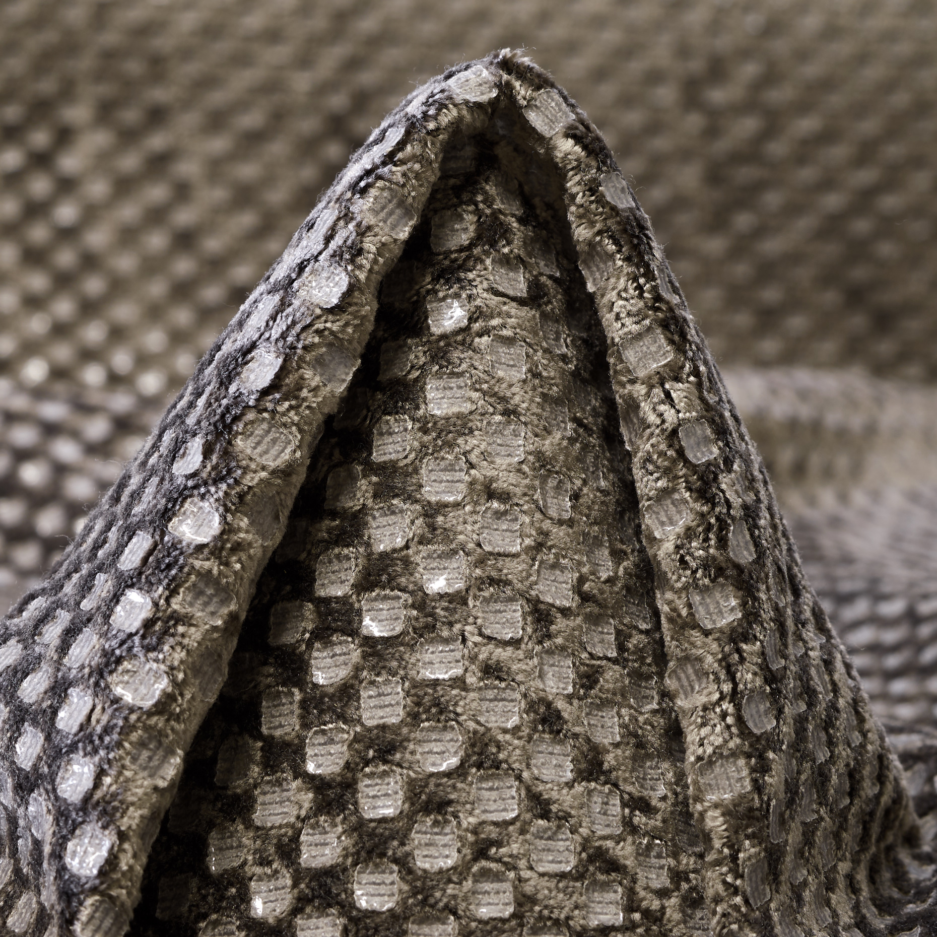 Jacquard, Viscosa, Design Geometrico, Moon Rock