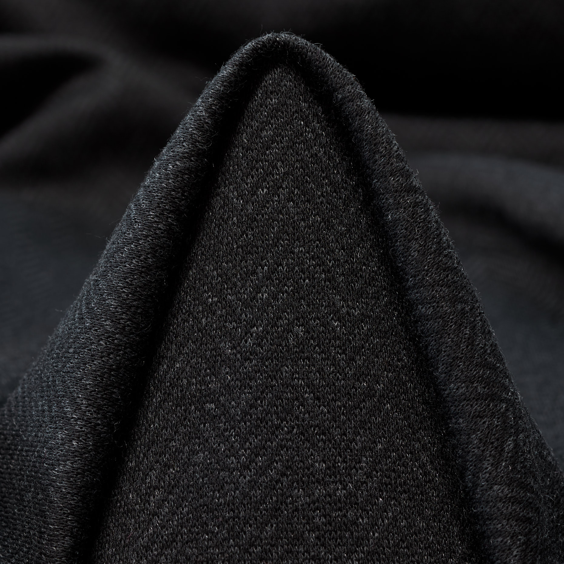 Jersey, Misto Viscosa, Stretch, Blackened Pearl