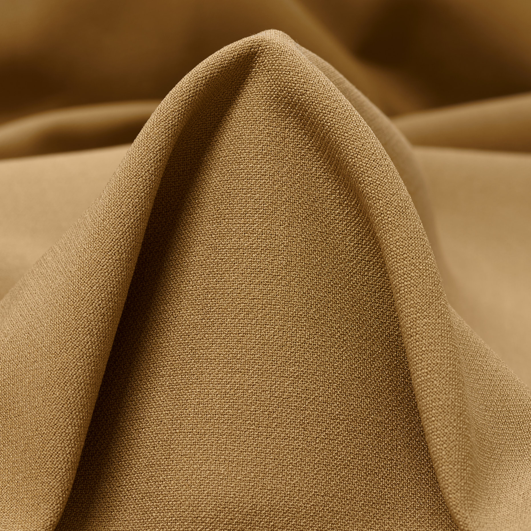 Stretch viscose poplin, brown