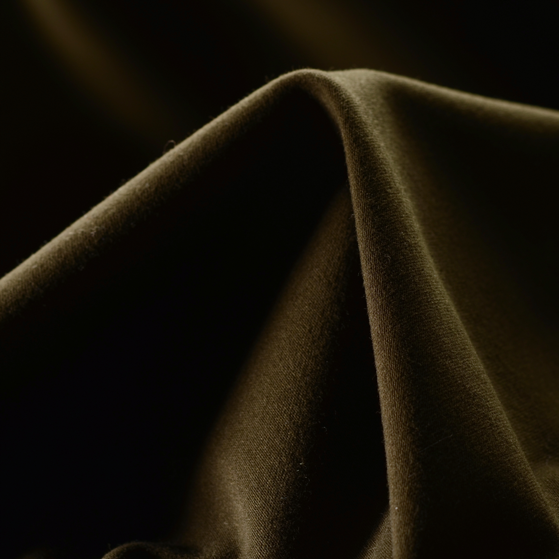 TWILL, COTTON, BRUSHED, COCOA