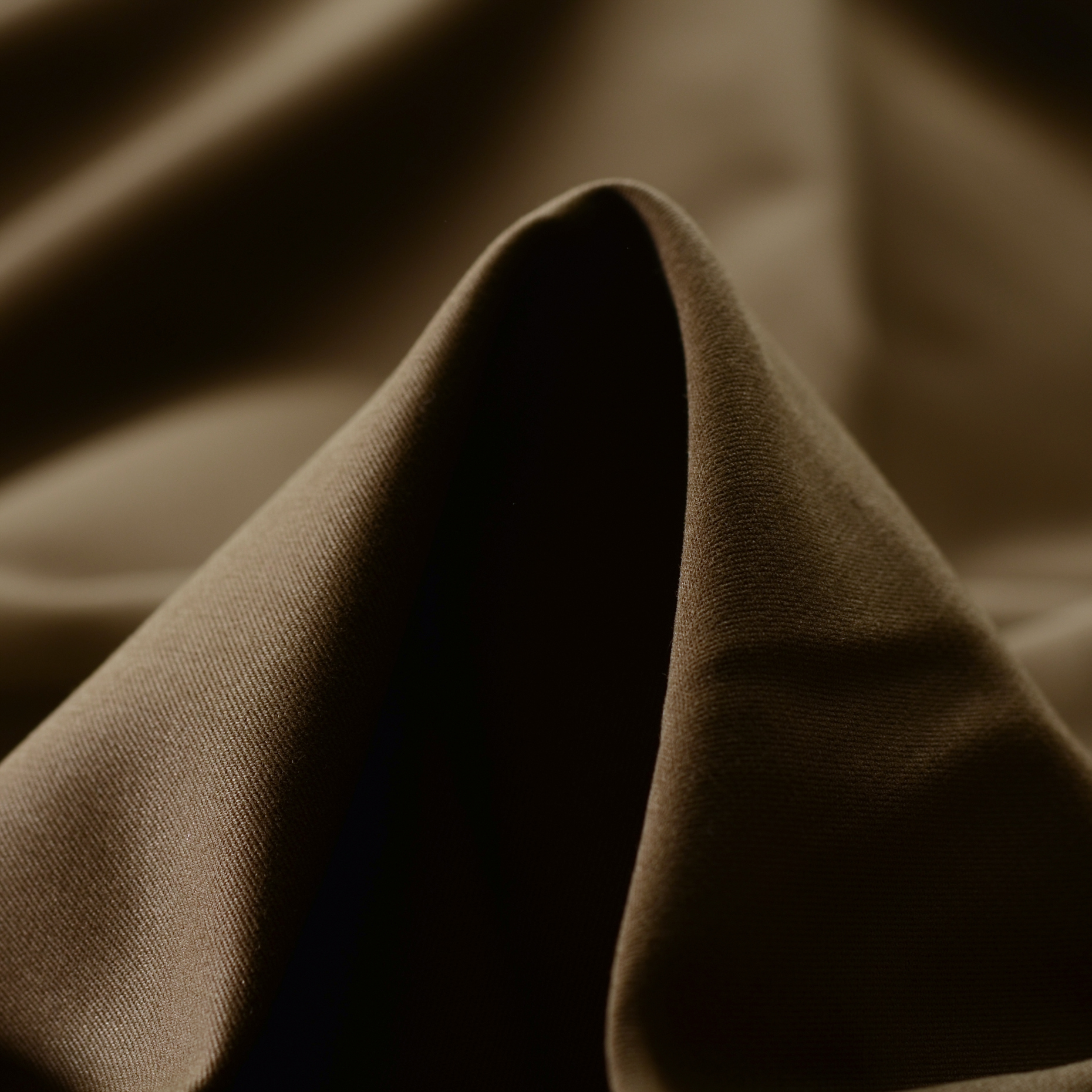 GABARDINE, COTTON, TOFFEE