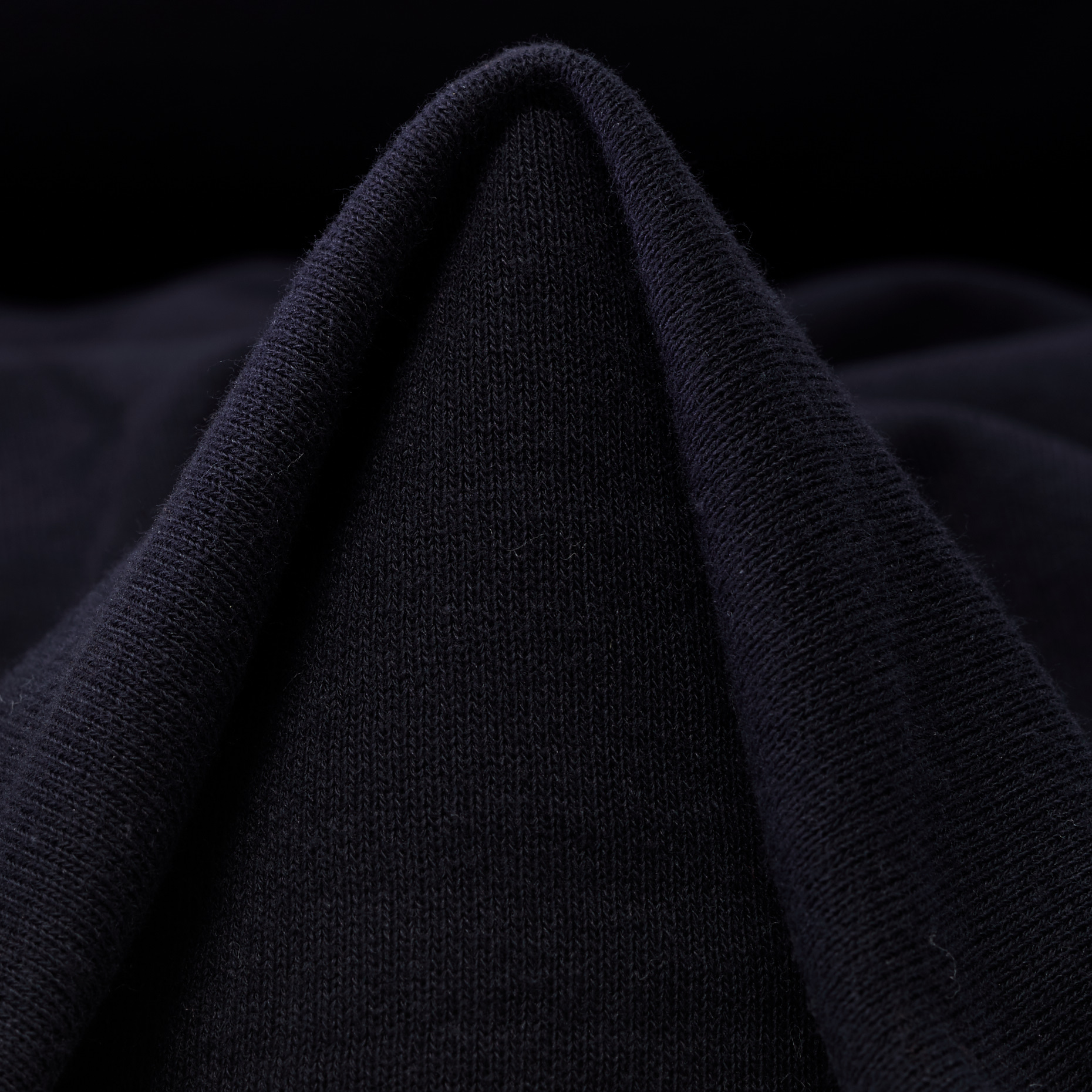 JERSEY, COTTON, BLACK IRIS (F000039938)