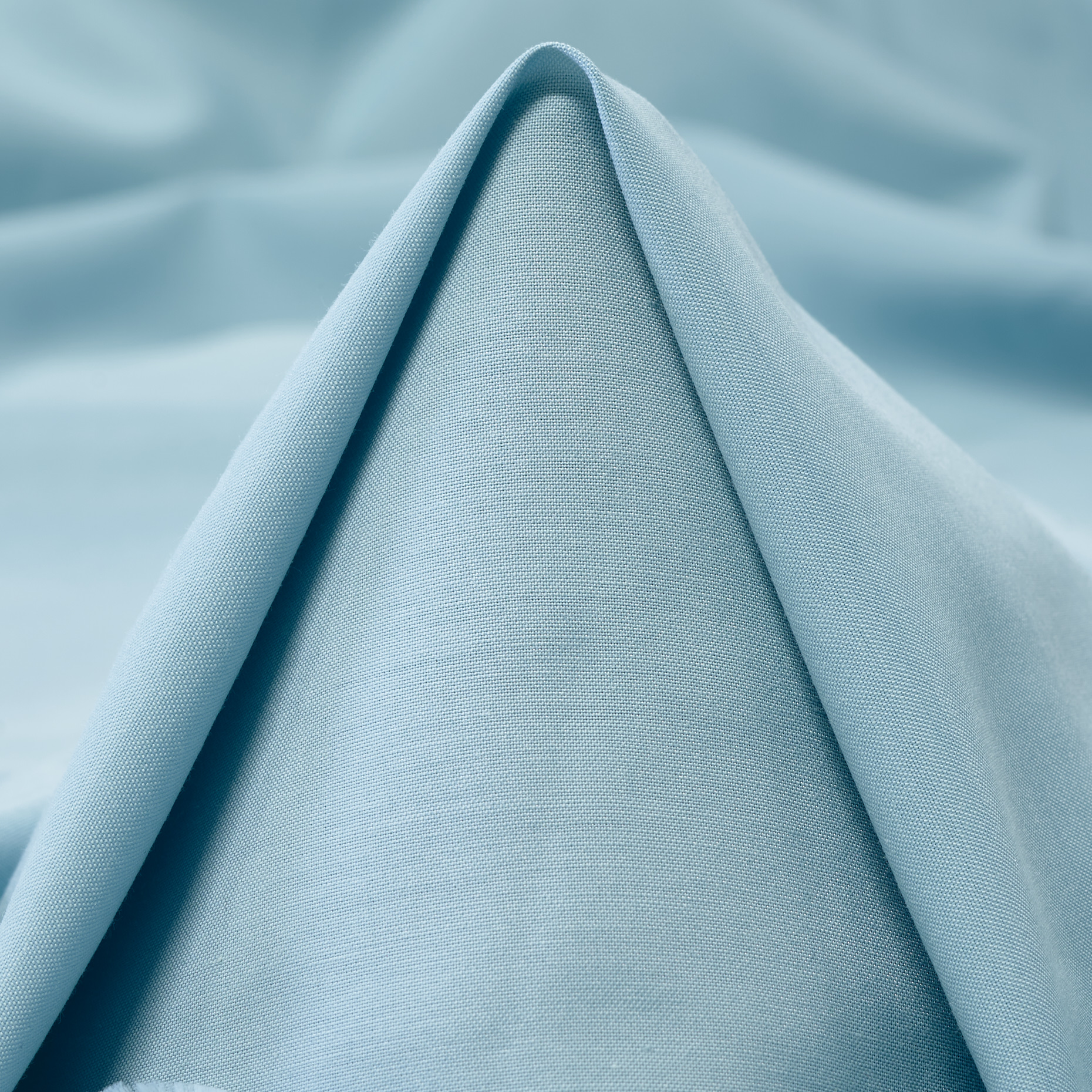 POPLIN, COTTON, STERLING BLUE