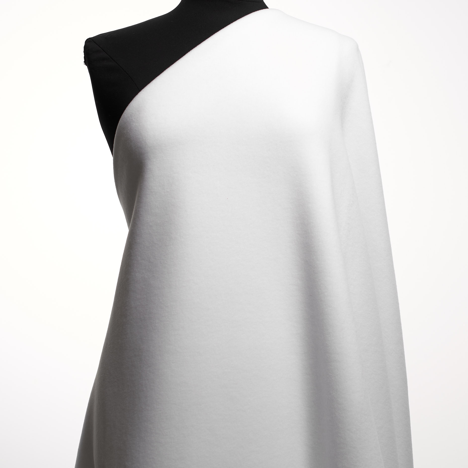 JERSEY, FLEECE, BRILLIANT WHITE