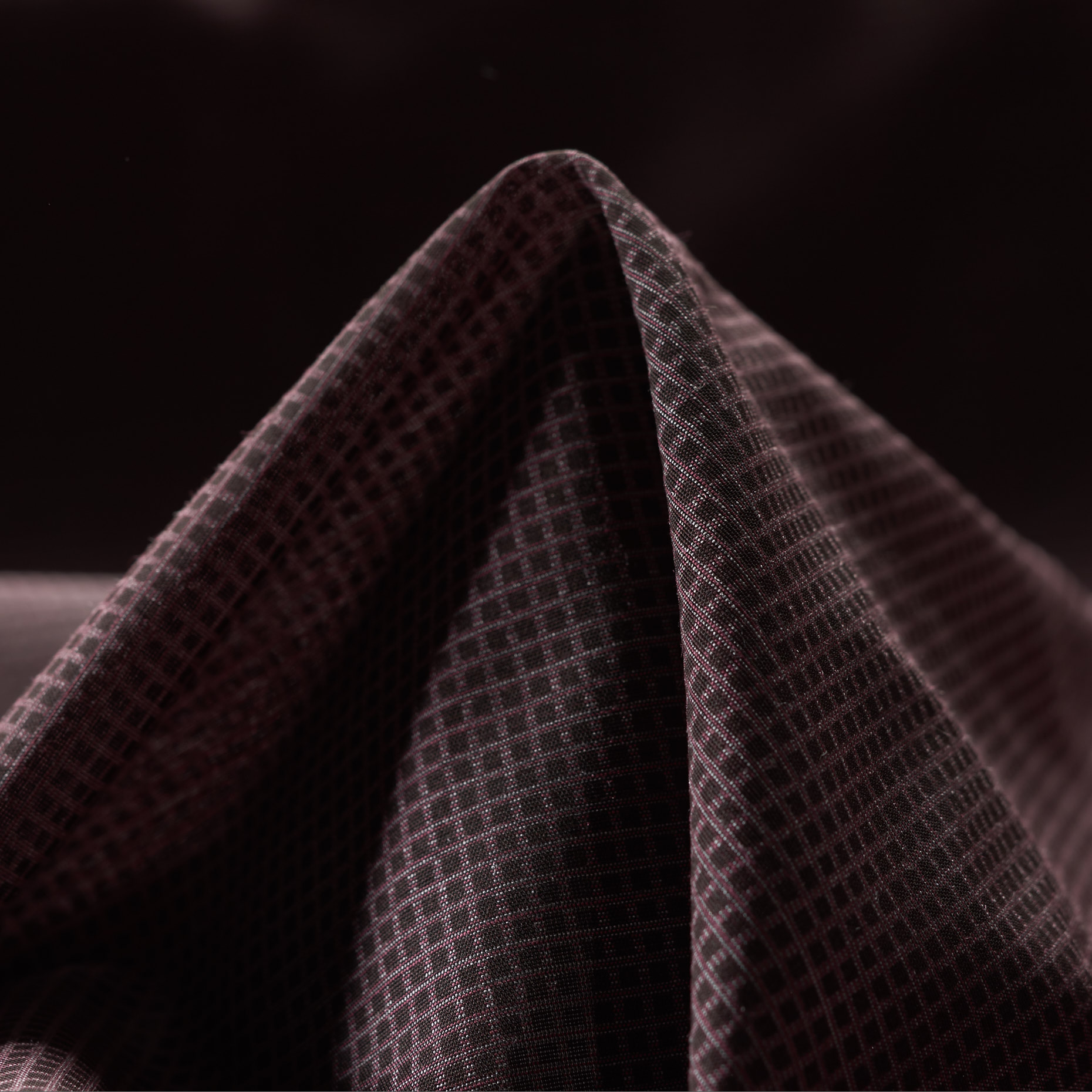 Voile, Viscosa, Stampato, Burgundy (F000019098)